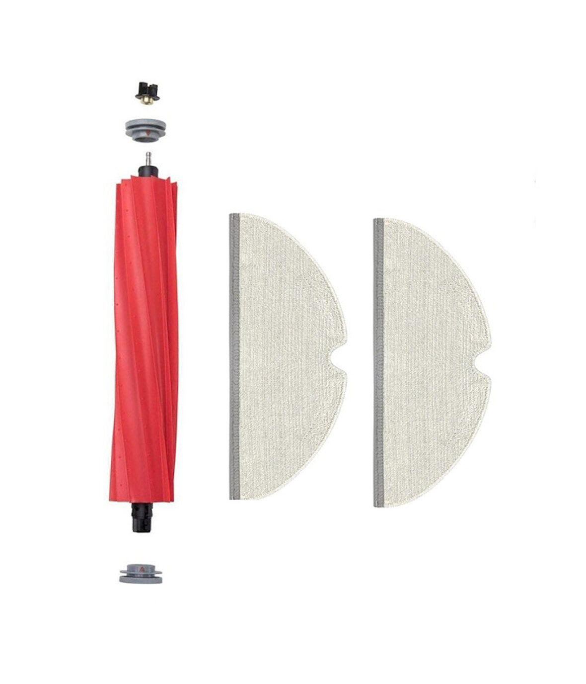 Roborock Q7 Max+ Uyumlu 1 ADET ANA FIRÇA 2 ADET MOP