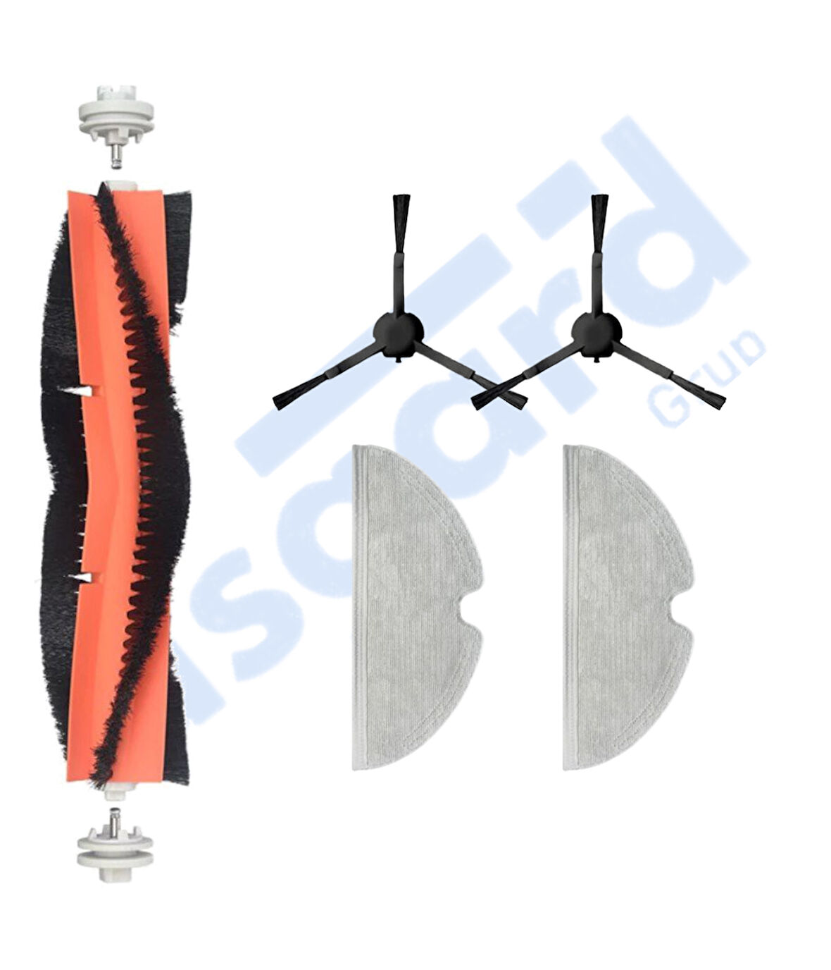 Xiaomi 1C,2C,Mop 2 Uyumlu 1 Ana Fırça 2 Yan Fırça 2 Mop