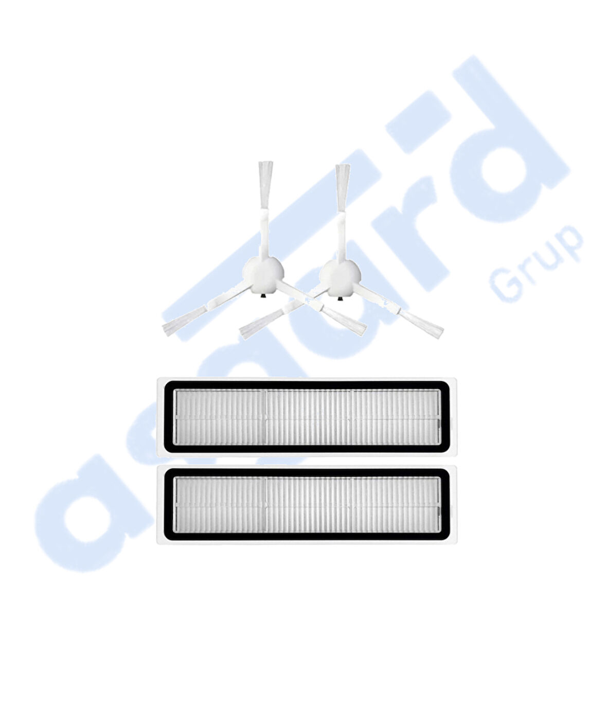 Dreame D10S, D10S PRO, D9 MAX GEN2 Uyumlu 2 Yan Fırça 2 Filtre