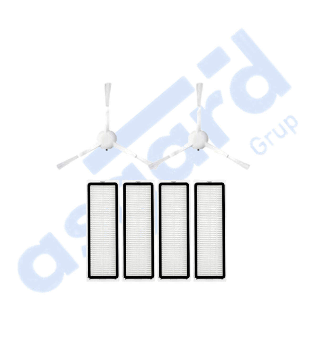 Dreame F9 PRO Uyumlu 2 Yan Fırça 4 Filtre