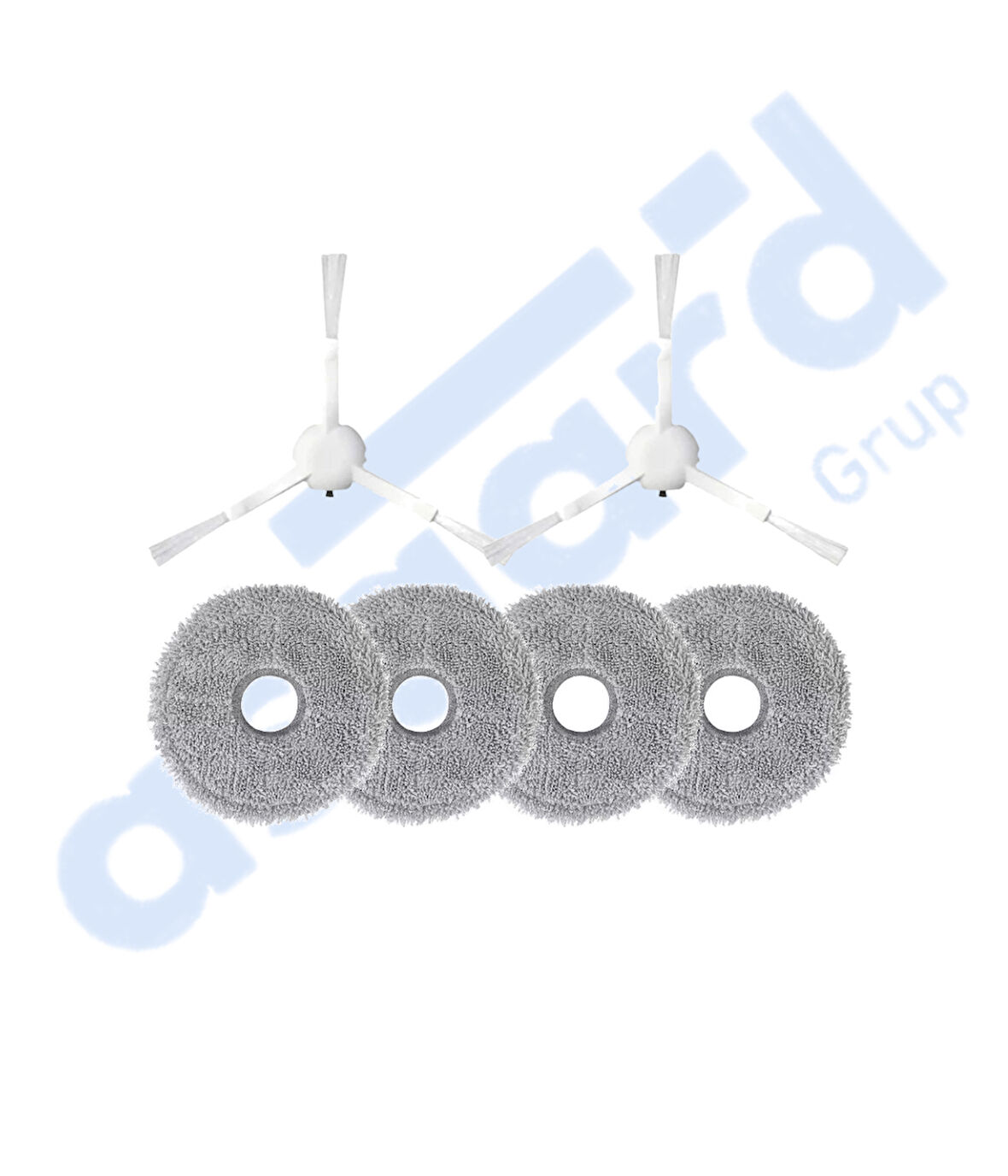 Dreame L10 S PRO, L10S PRO GEN 2, L10S PLUS Uyumlu 2 Yan Fırça 4 Mop