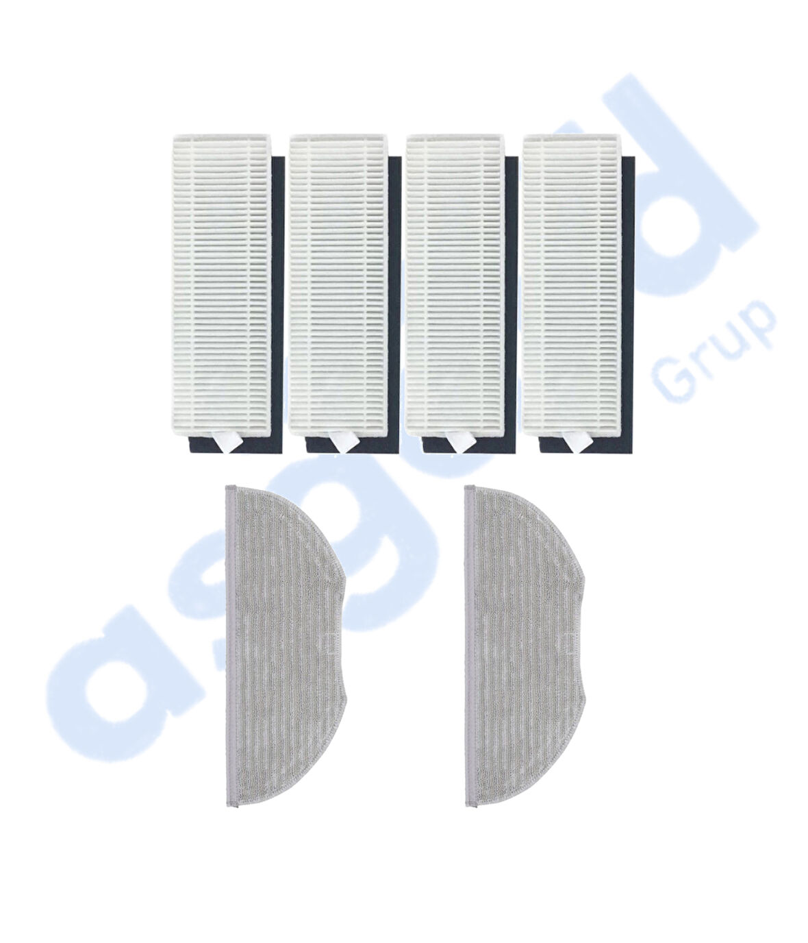 XİAOMİ ESSENTİAL –VİOMİ V3 MAX Uyumlu 4 Filtre 2 Mop