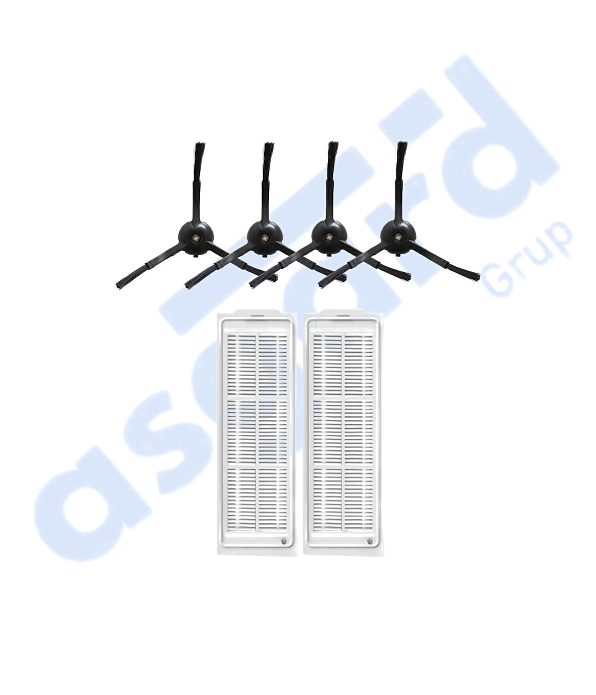 Xiaomi Mop 2 Pro (MJST1SHW) -Mop 2 Lite Uyumlu 4 Yan Fırça 2 Filtre