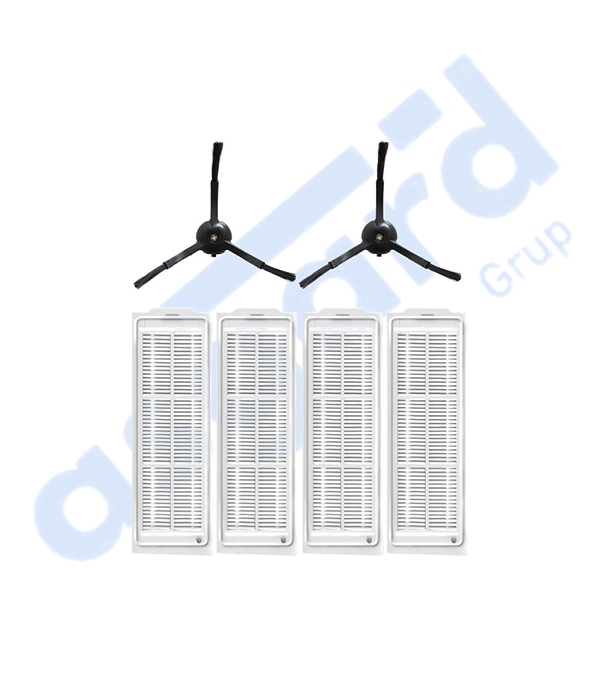 Xiaomi Mop 2 Pro (MJST1SHW) -Mop 2 Lite Uyumlu 2 Yan Fırça 4 Filtre