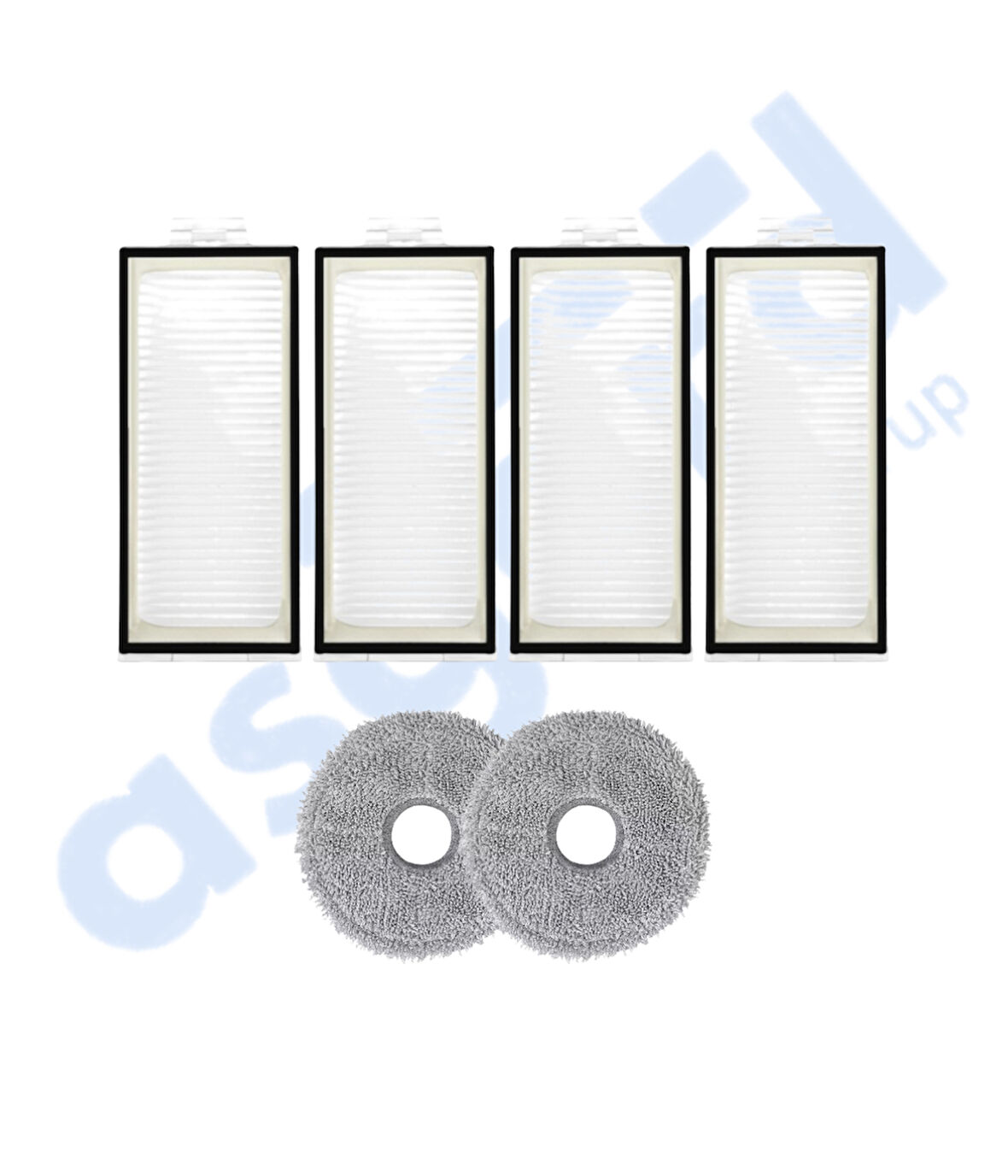 Roborock Q REVO PRO-S-MAXV Uyumlu 4 Filtre 2 Mop