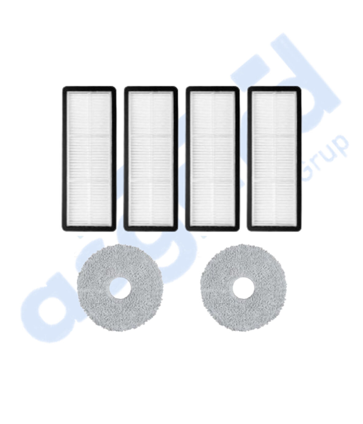 Roborock Qrevo Curv Uyumlu 4 Filtre 2 Mop