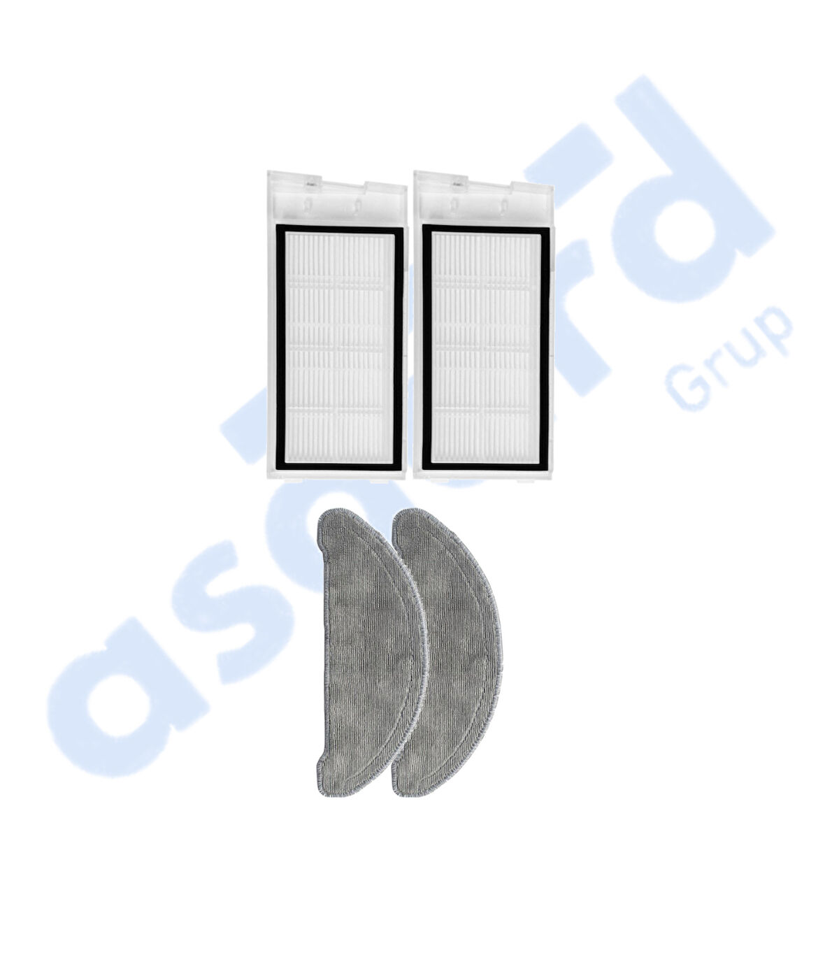 Roidmi Eve - Eve Plus Uyumlu 2 Filtre 2 Mop