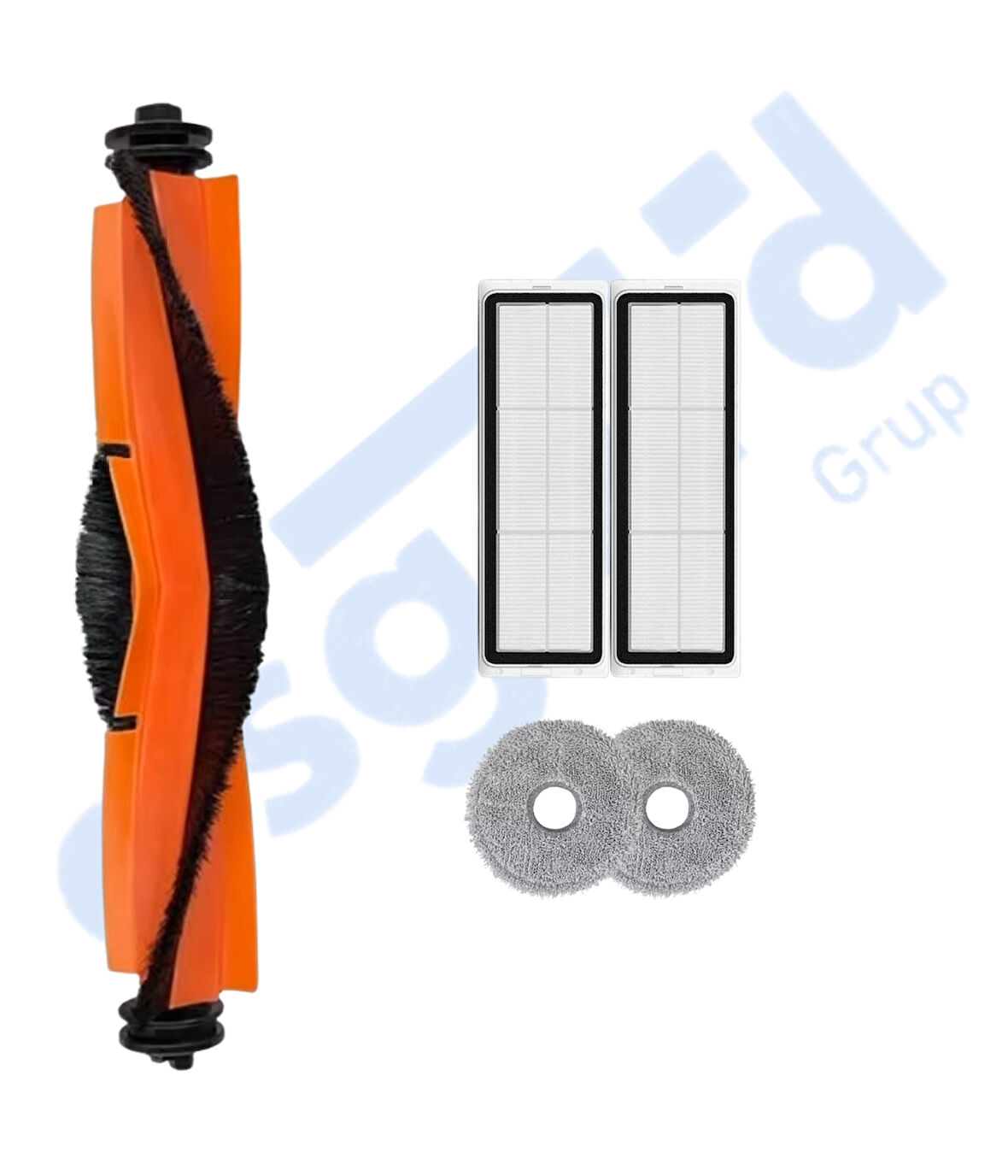 XİAOMİ S10+ , S20+ , X10+ , X20+ Uyumlu 1 Ana Fırça 2 Filtre 2 Mop