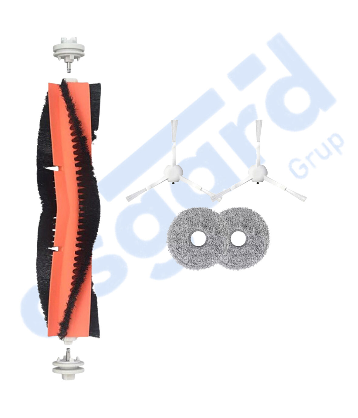 XİAOMİ S10+ , S20+ , X10+ , X20+ Uyumlu 1 Ana Fırça 2 Yan Fırça 2 Mop