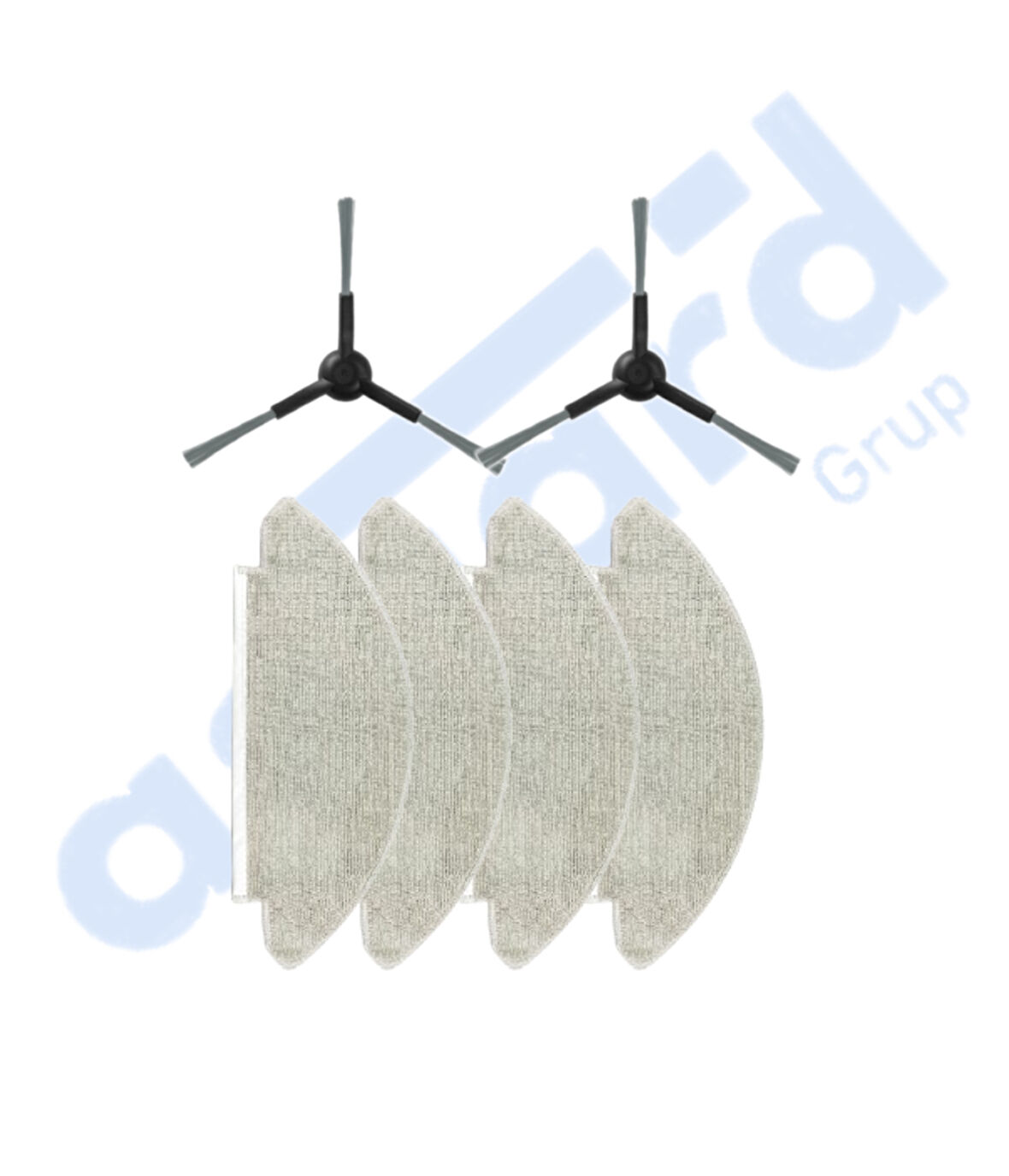 VİOMİ V5 – V5 PRO – ALPHA 2 PRO Uyumlu 2 Yan Fırça 4 Mop