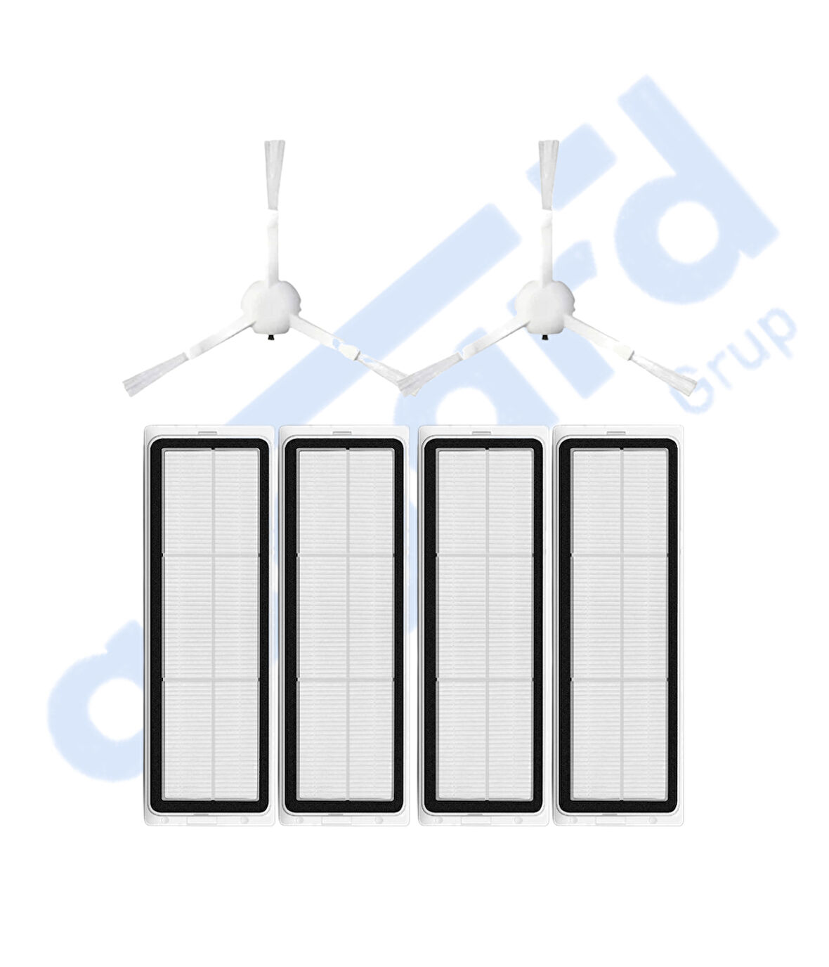 Dreame L10 S ULTRA , L10 ULTRA, L10 PRİME Uyumlu 2 Yan Fırça 4 Filtre