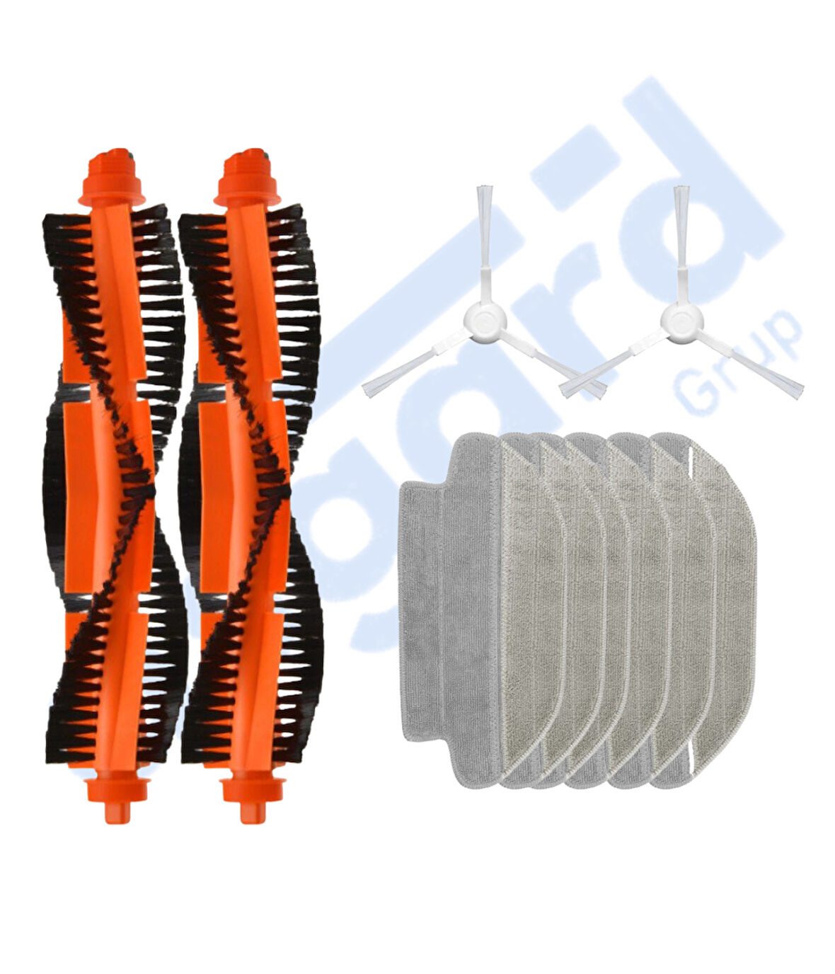 VİOMİ SE , V2 (PRO-MAX) , V3,V3 PRO Uyumlu 2 Ana Fırça 2 Yan Fırça 6 Mop