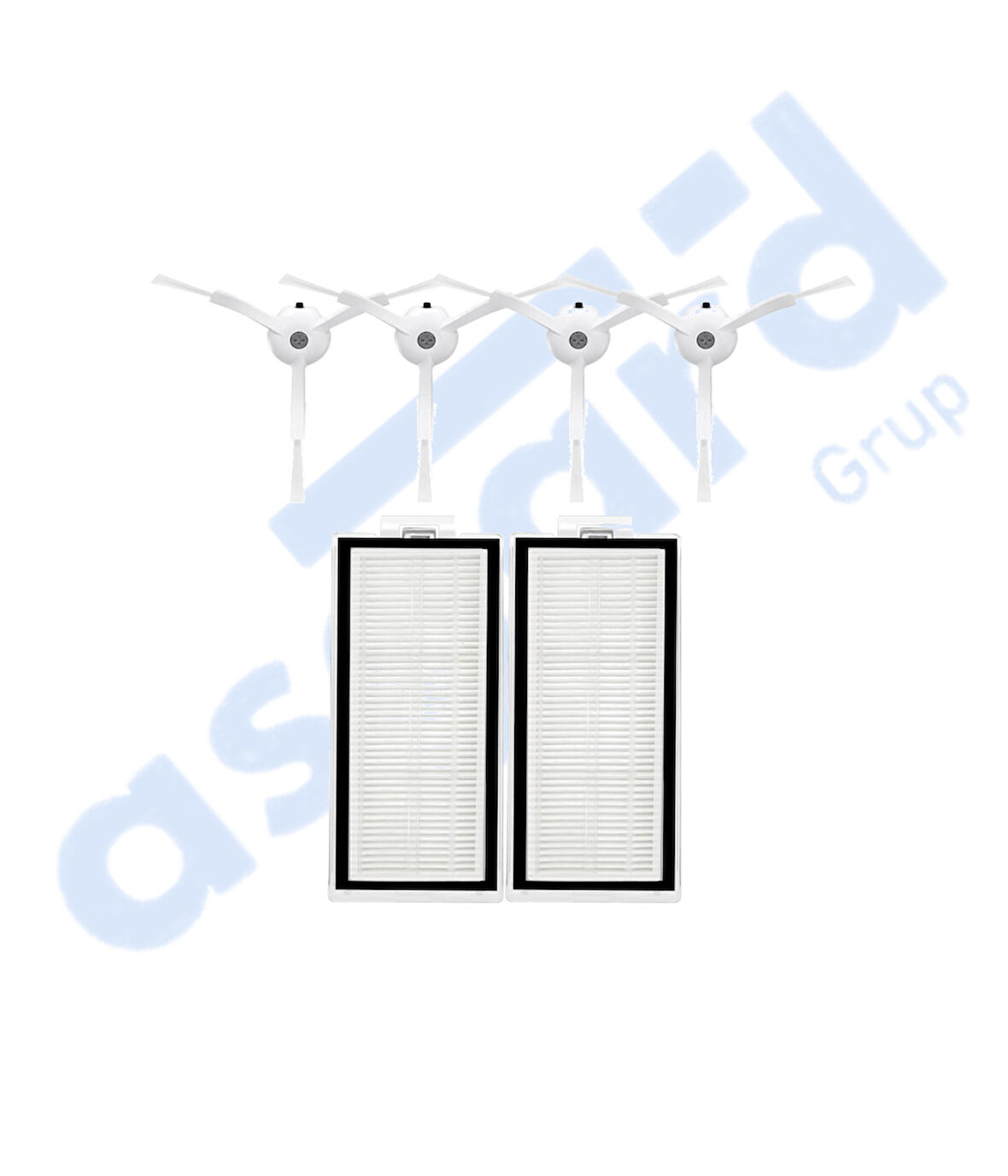 ROBOROCK Q8 MAX , Q8 MAX+ UYUMLU 4 Yan Fırça 2 Filtre