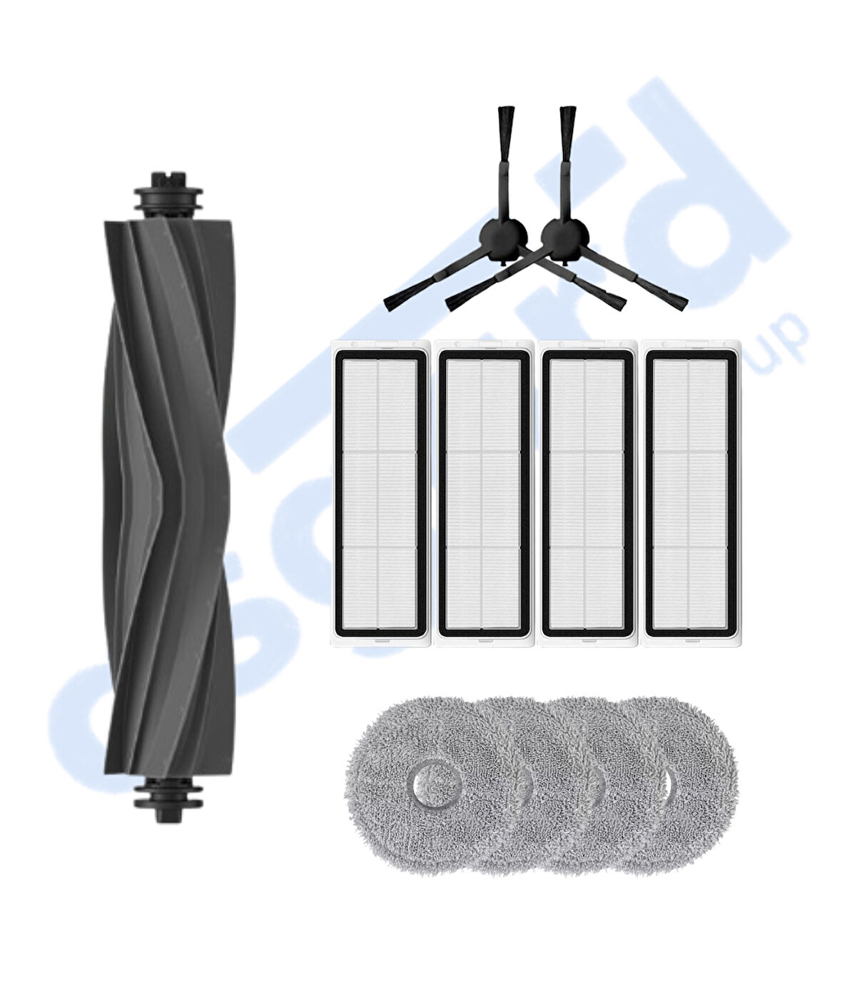 DREAME L20 ULTRA UYUMLU 1 Ana Fırça 2 Yan Fırça 4 Filtre 4 Mop