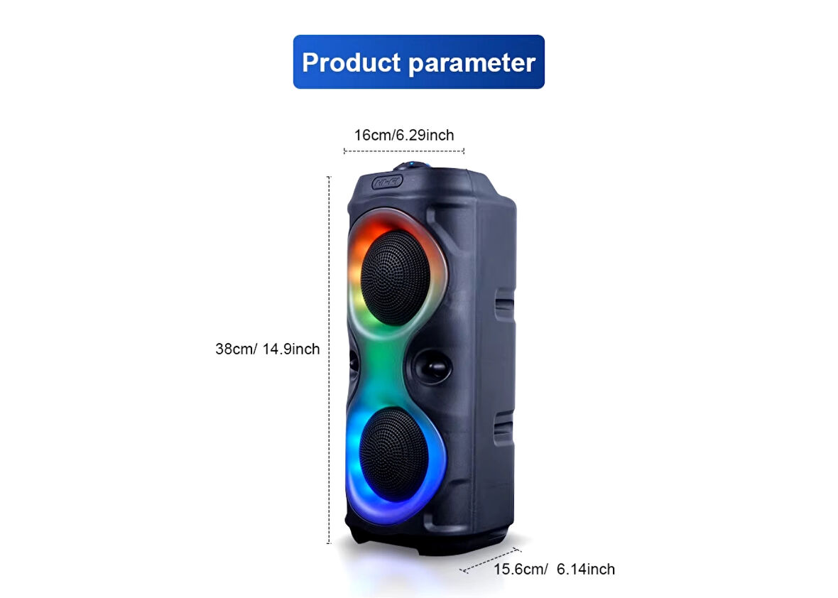 Platoon PL-4624 BLUETOOTH,SD,USB BAĞLANTILI RGB IŞIKLI SPEAKER (MS-3628BT)