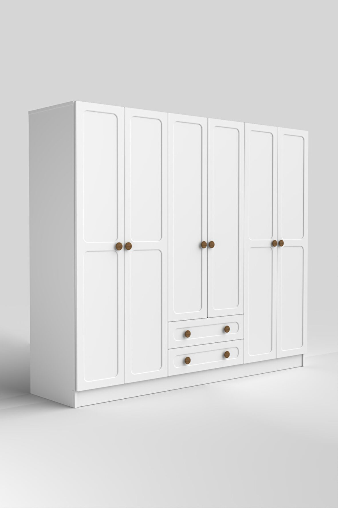 6 KAPAK 2 ÇEKMECE GARDIROP