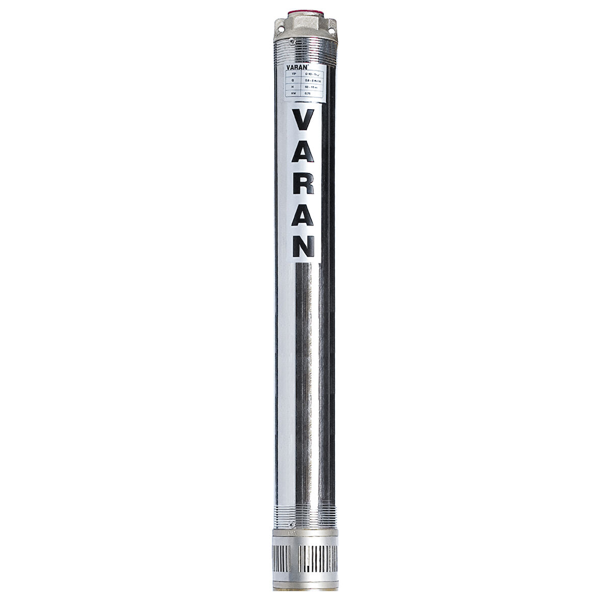 Varan 4SD 4/18 (TEK POMPA) 4" Derin Kuyu Pompası 2 HP / 1.5 kW, Monofaze 220 V, 135 Mss, 5 m3/h
