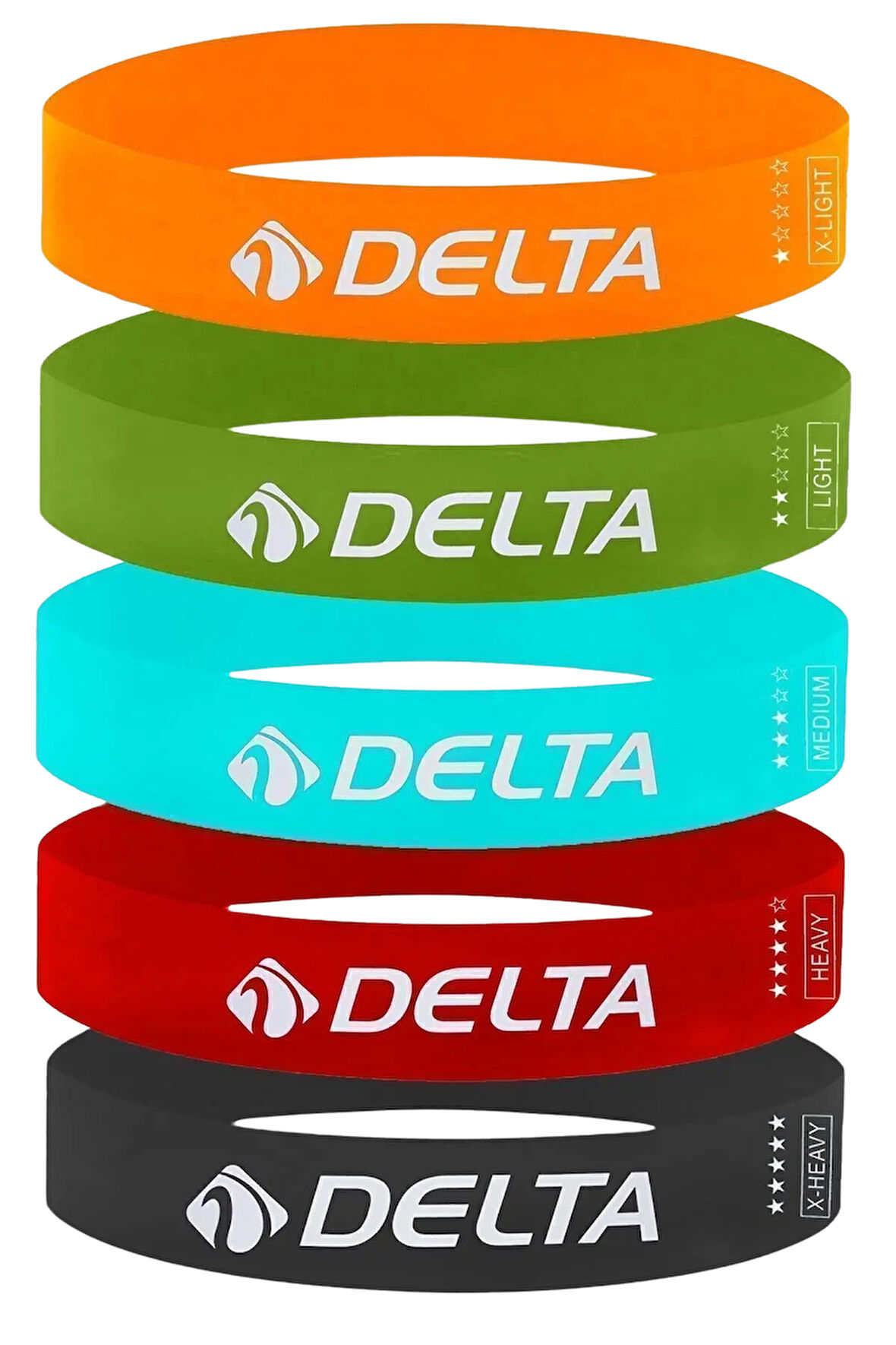 DELTA AEROBİK BANDI 5'Lİ SET