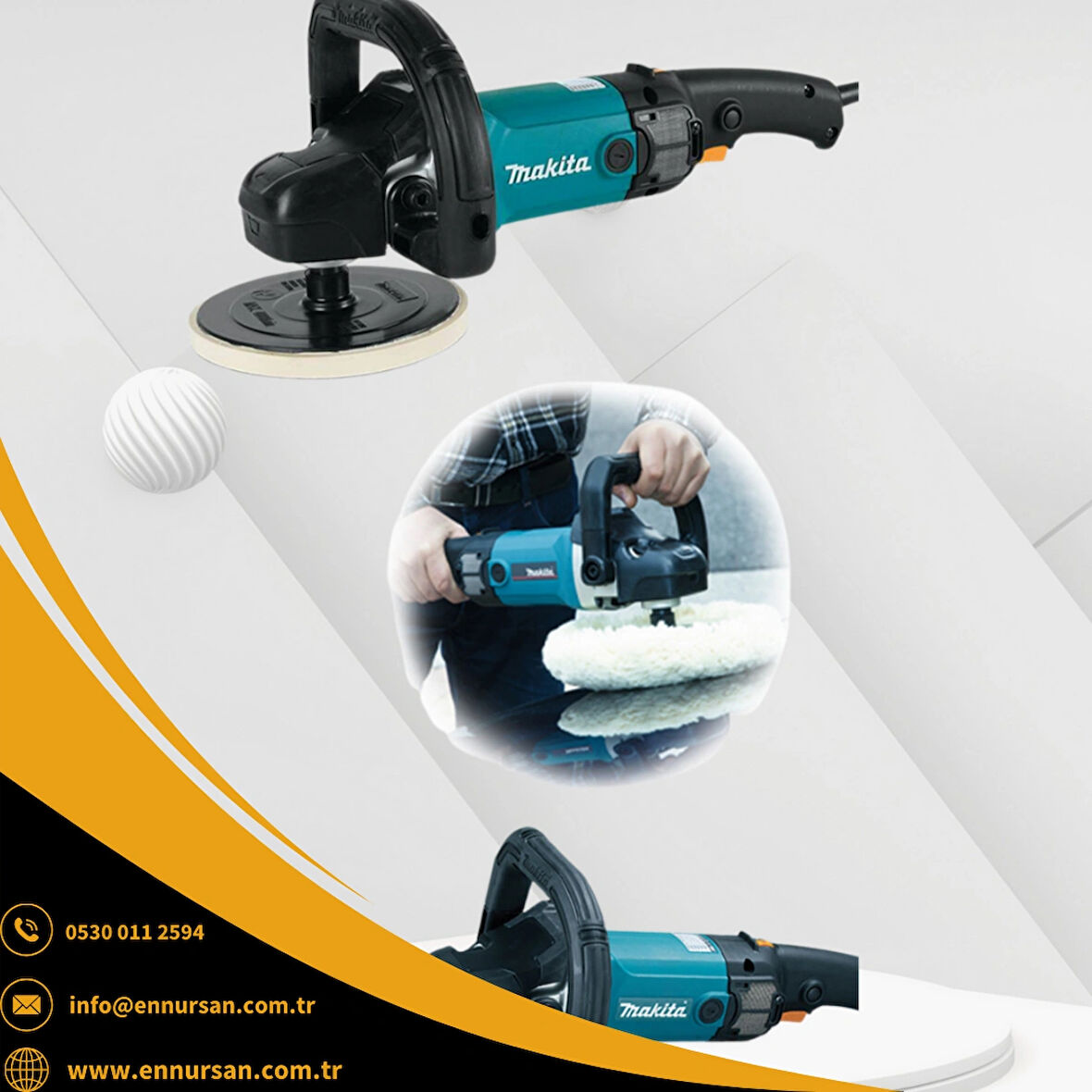 Makita 9237CB Polisaj Makinesi