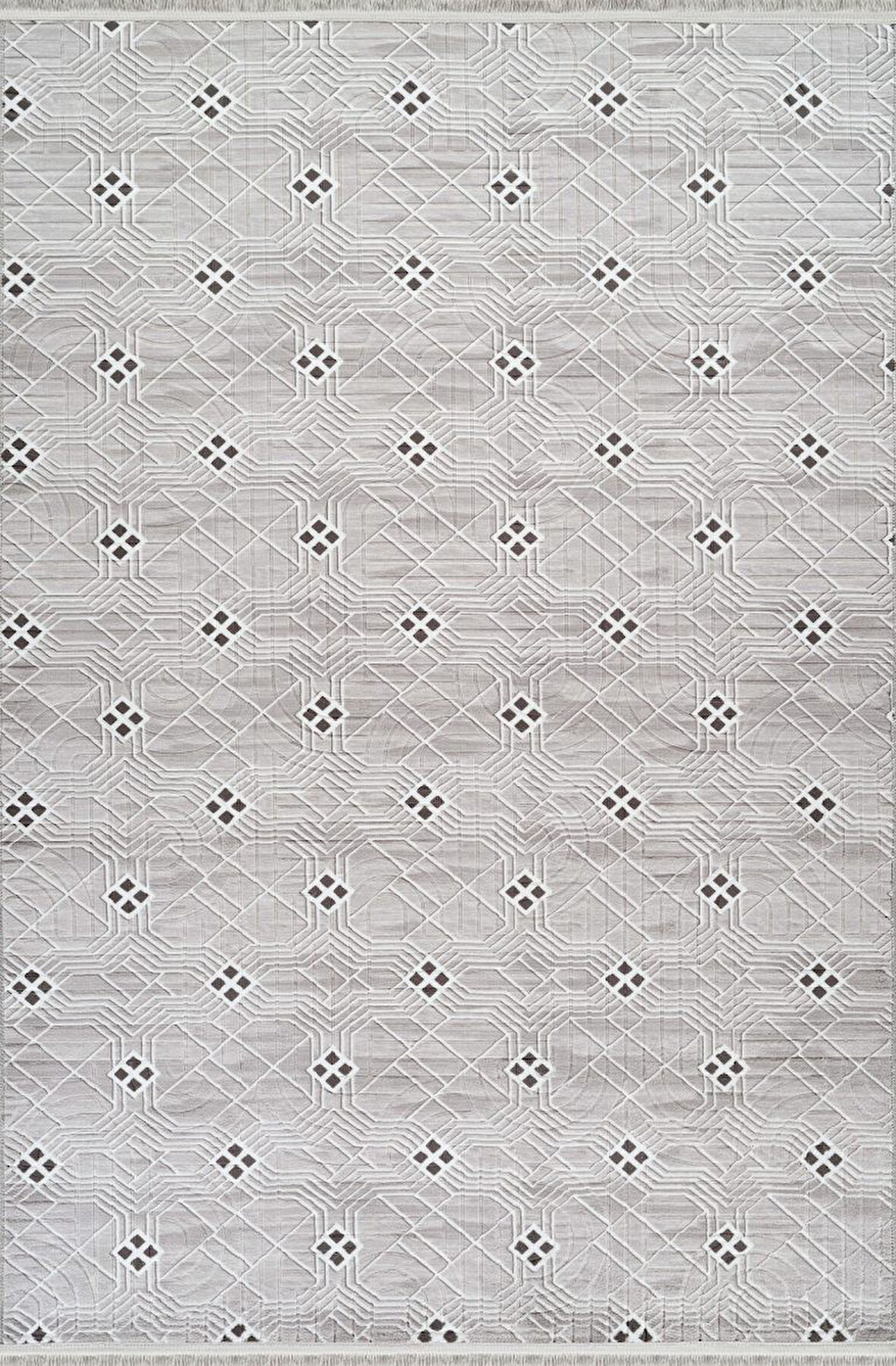 Aries Home Plus Leke Tutmaz Silinebilir Makinada Yıkakabilir Yumuşak Kaymaz Jel Taban Halı