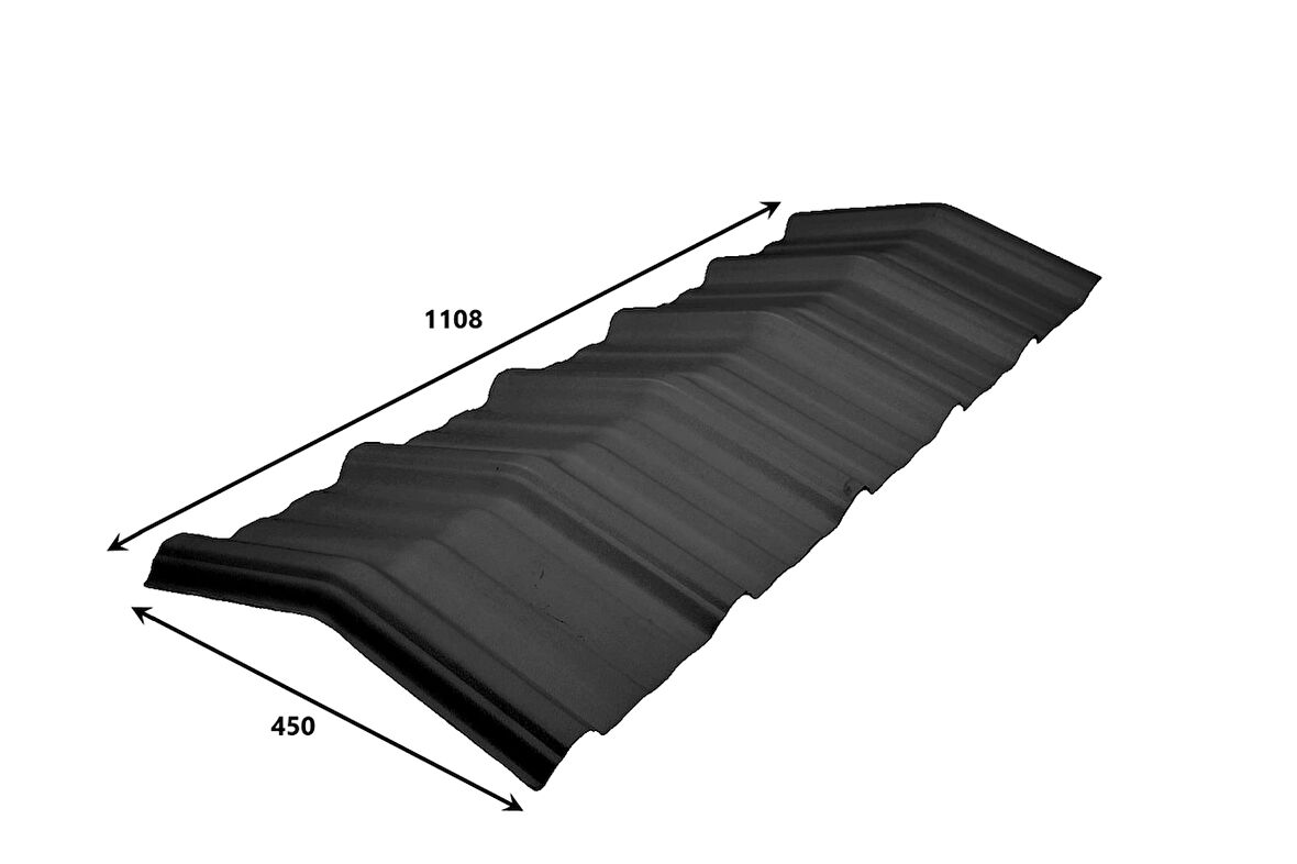 Tepe Mahya Polystep Pvc-Asa Kiremit Çatıpaneli