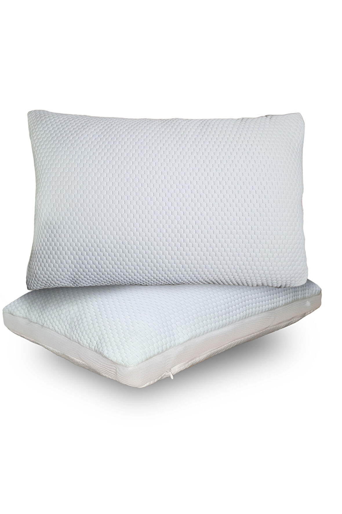 2 Adet süper klimalı yastık,pamuk kumaşlı hava kanallı yastık,1.kalıte boncuk silikon 1000 gr