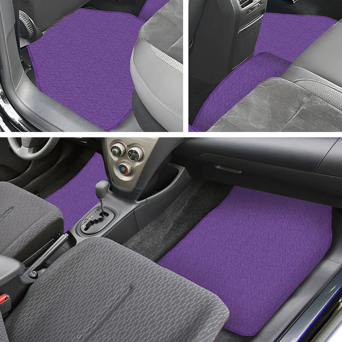 Morun Enerjisiyle Yola Çık, 5’li Universal Paspasla Tarzını Göster! Ön Arka Takım Araç Taban Paspas