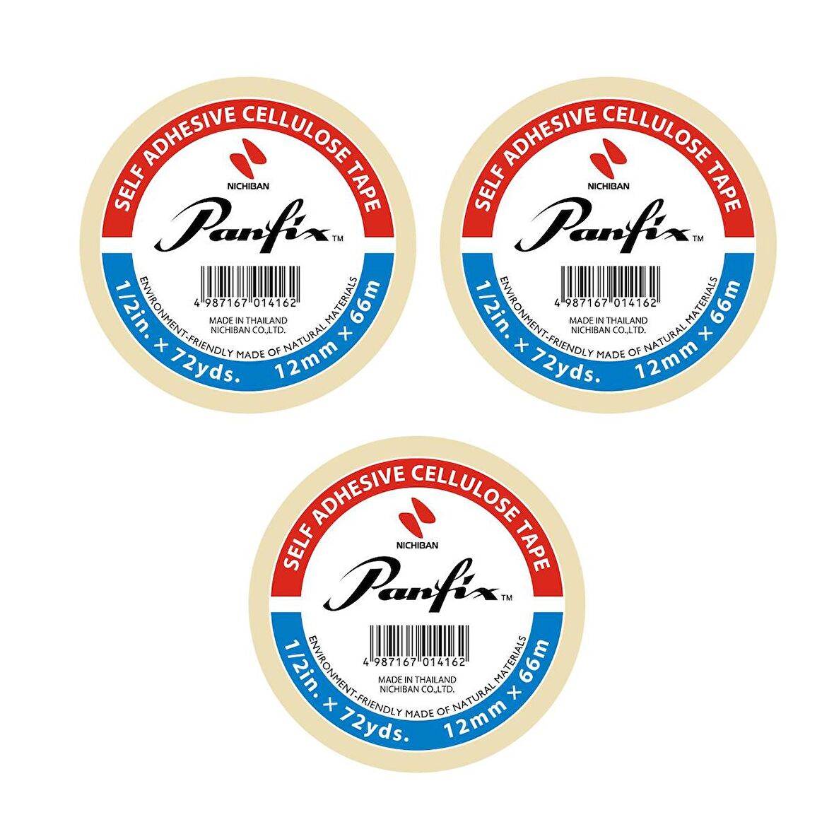 Panfix 12x66 Selefon Bant 3 Adet