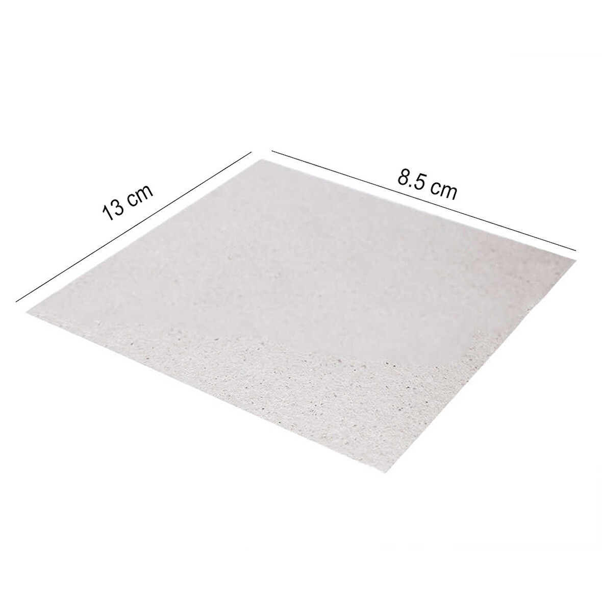 Mikrodalga Fırın Yansıtıcı Mika Levha Plaka 13x8.5 cm Yedek Parça