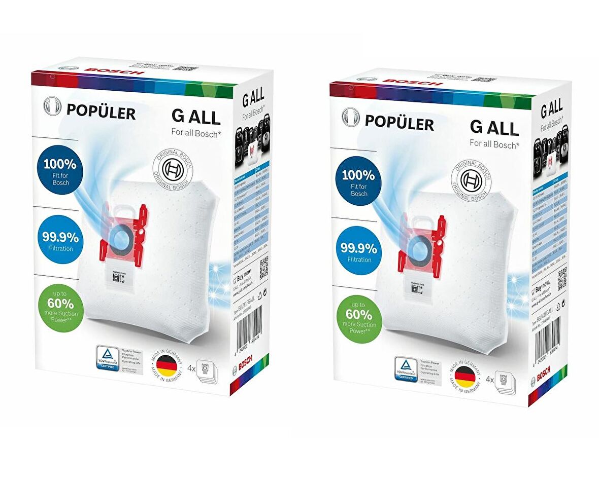 BOSCH Sphera 28 Süpürge Toz Torbası 2 KUTU