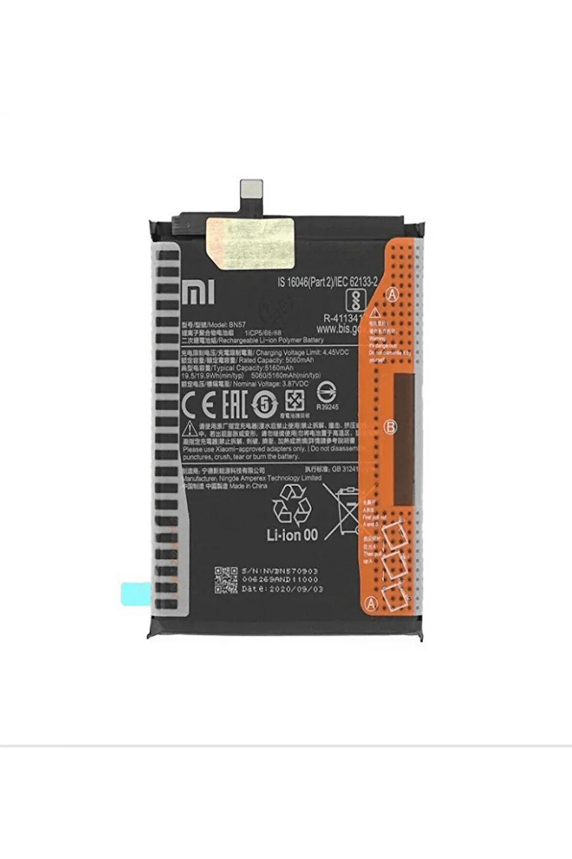 Xiaomi Poco X3 PRO Uyumlu Batarya BN57