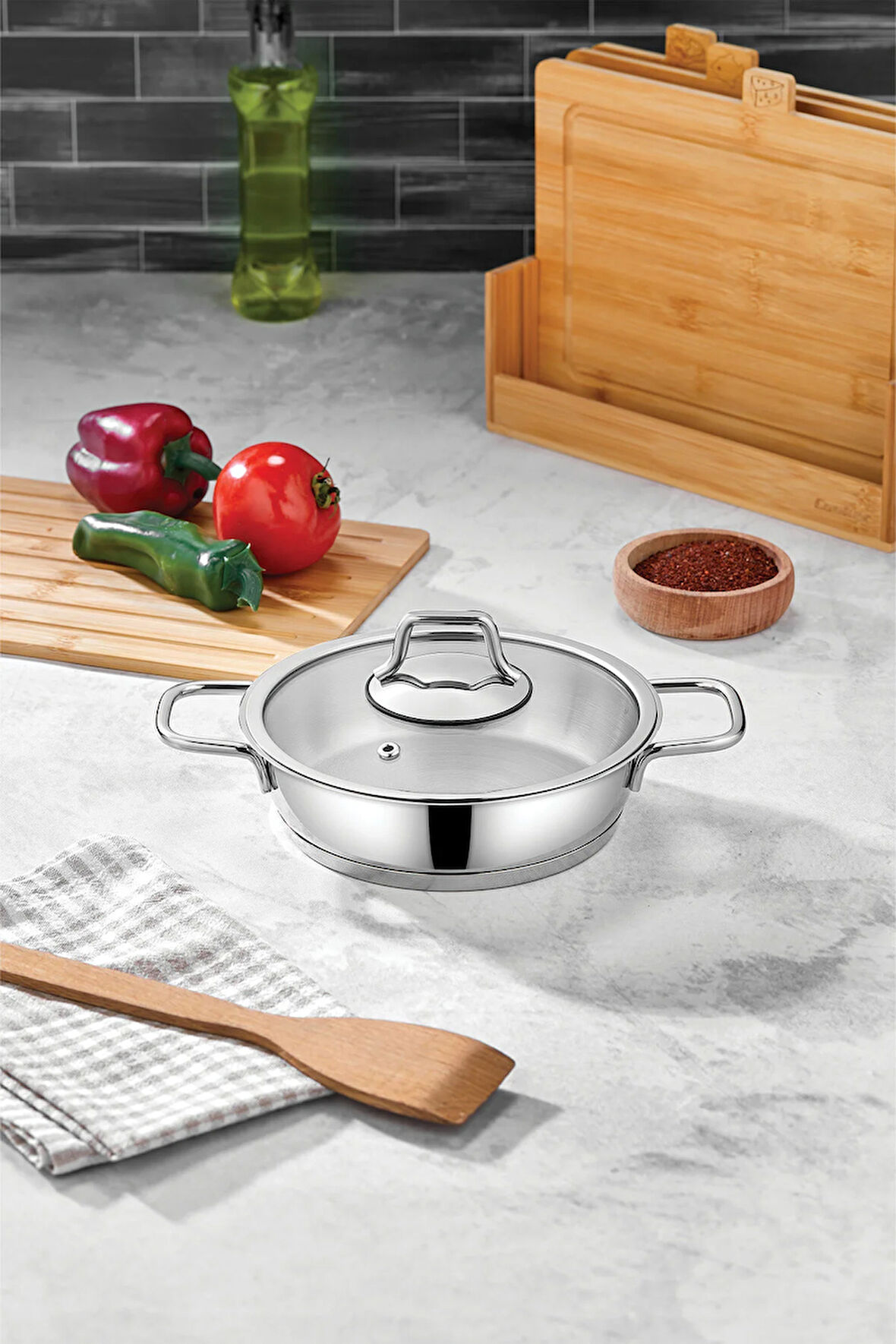 Paslanmaz Çelik Sahan 14 cm