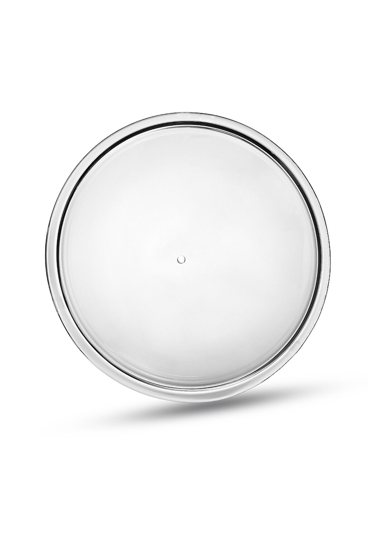 Cam kapak 28 cm Tencere ve Tava Şeffaf