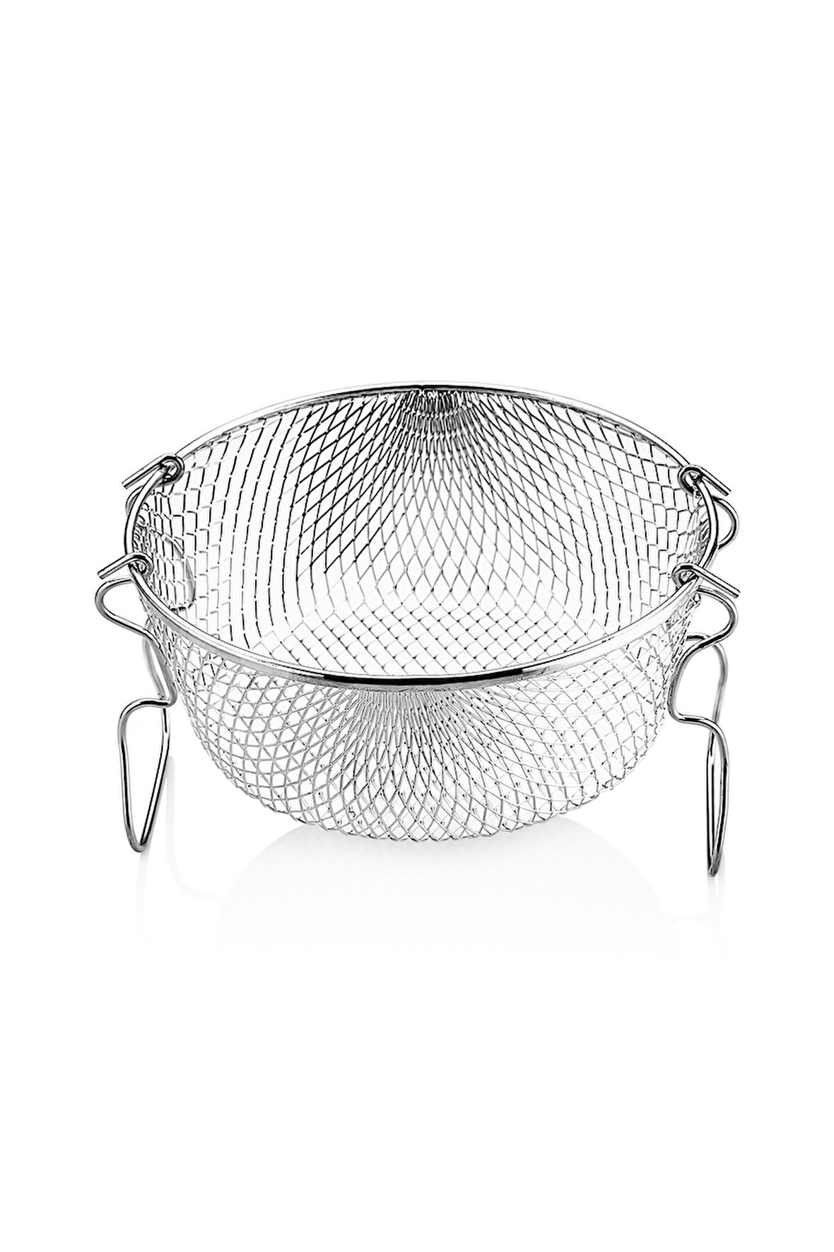 Kızartma Teli 20 cm Krom Kaplama Fritöz Teli