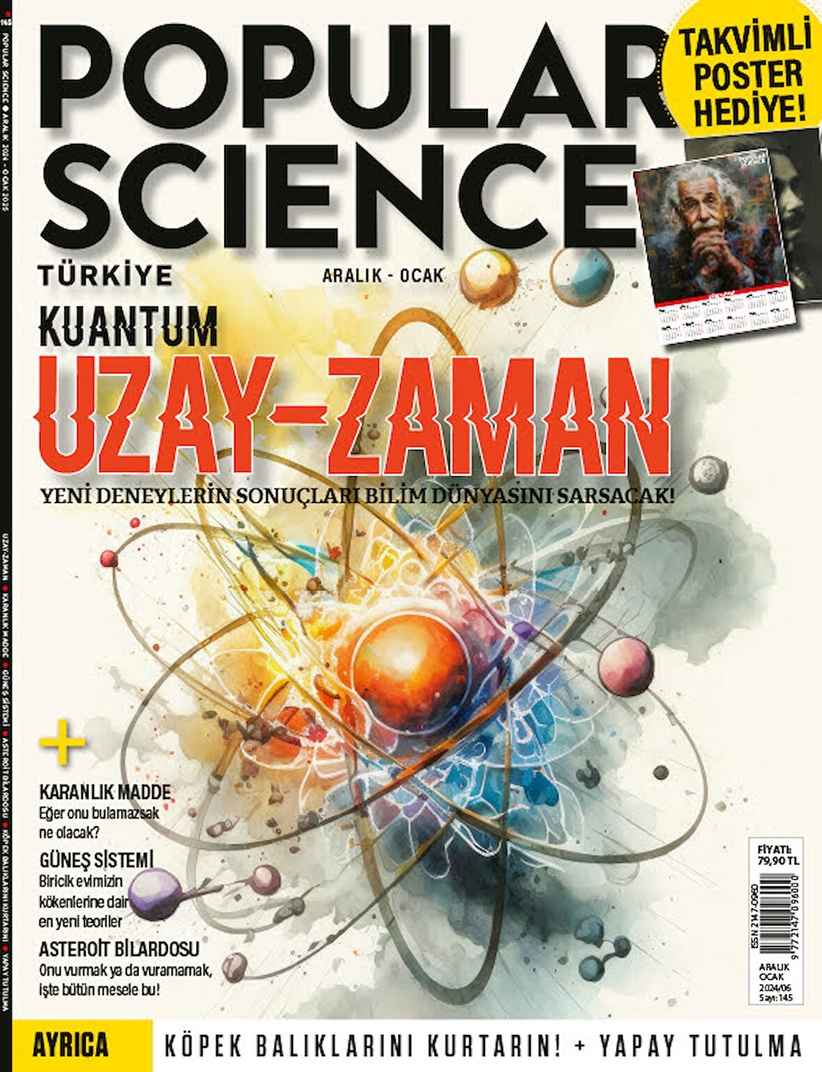 Popular Science Dergi Aralık 2024 - Ocak 2025