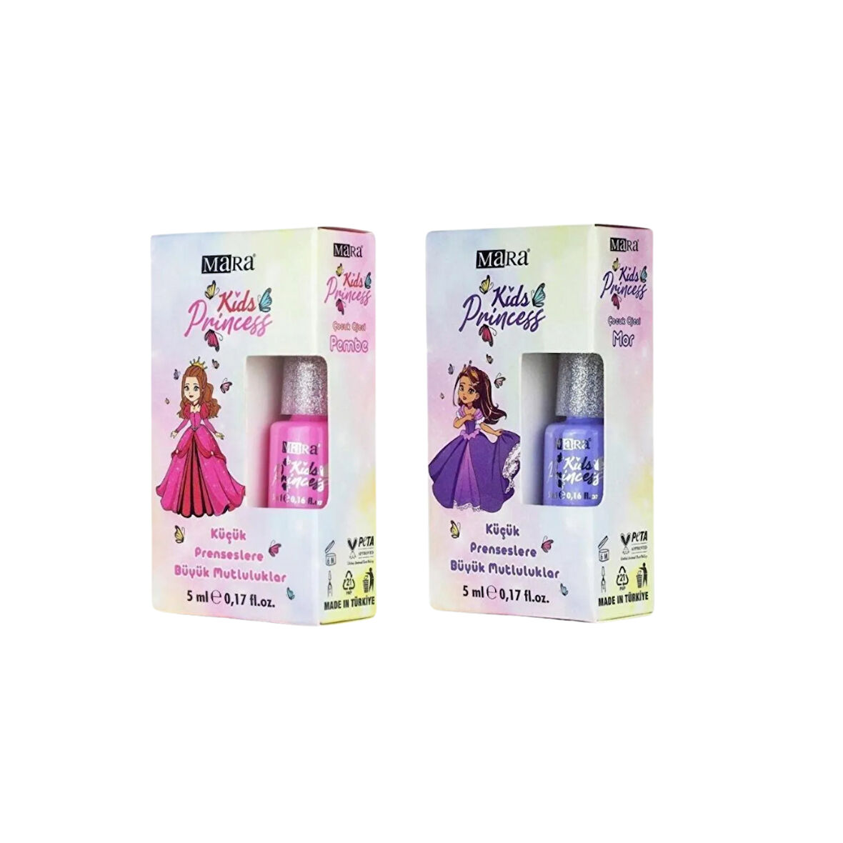 Mara Kids Princess Çocuk Oje pembe-mor