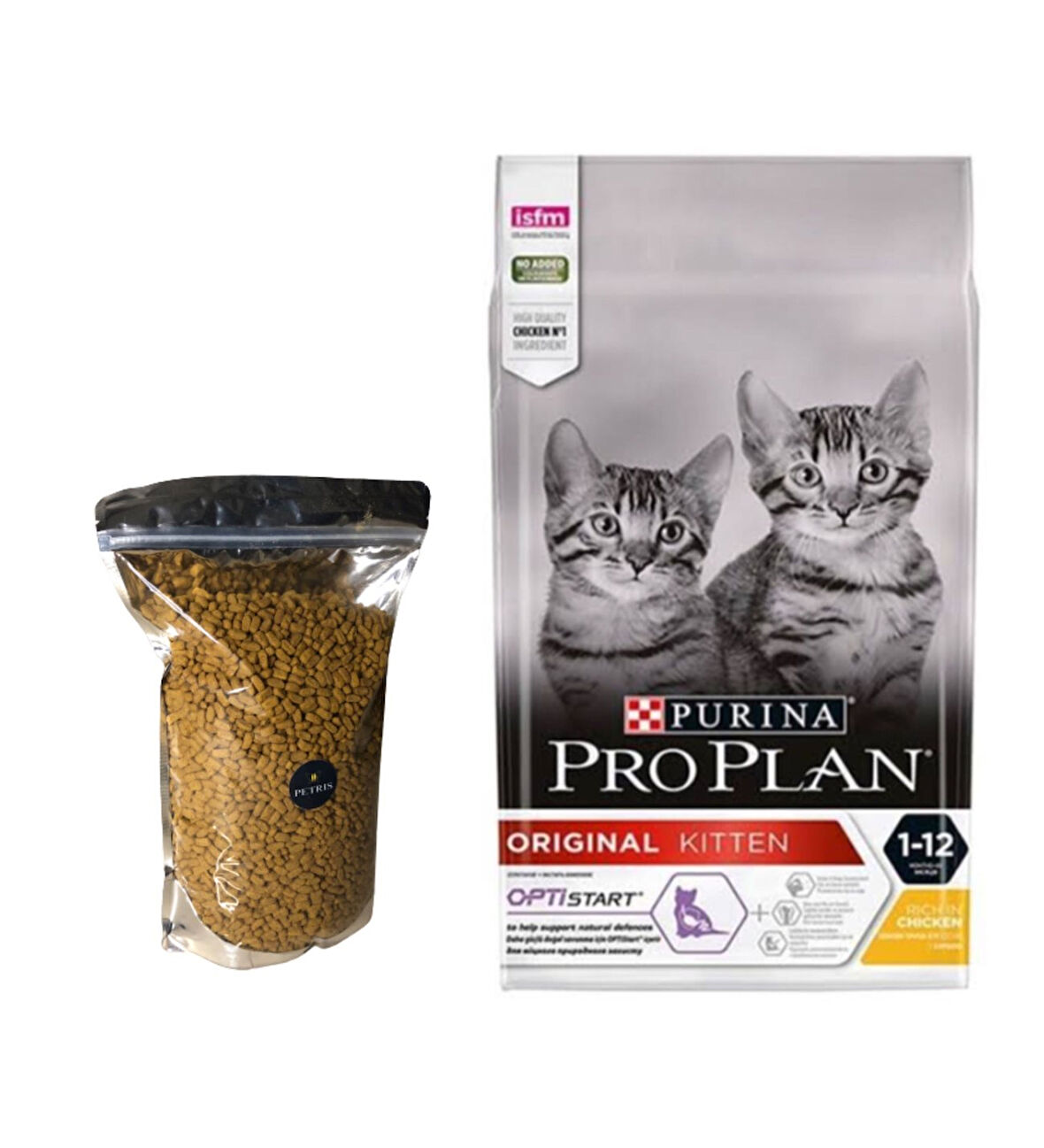 PETLOVEBUTİK KİTTEN TAVUKLU 5KG DOYPACK KİLİTLİ AMBALAJ YAVRU KEDİ MAMASI 