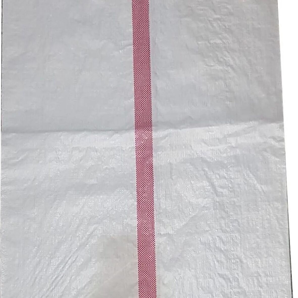 P.P. Mat Çeltik Çuvalı Kırmızı Çizgili 70x115cm 90 Kg. (250 Adet)