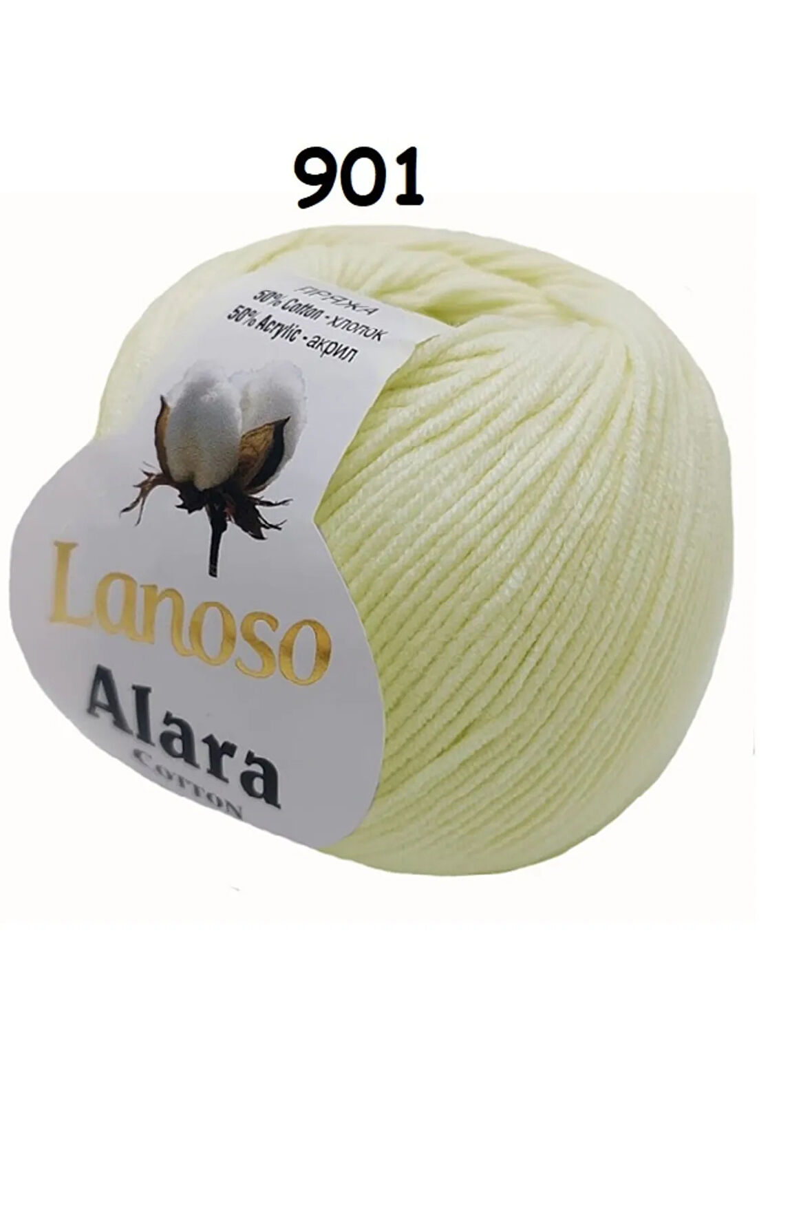 Lanoso Alara Punch & Amigurami İpi (50Gr)-Renk:901