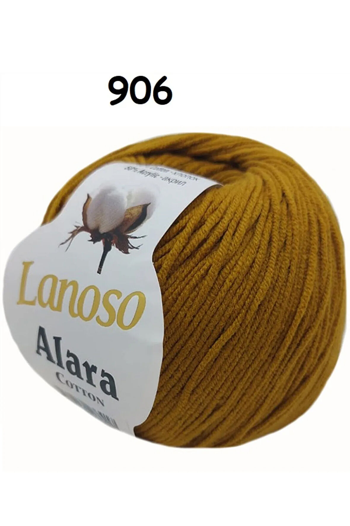 Lanoso Alara Punch & Amigurami İpi (50Gr)-Renk:906