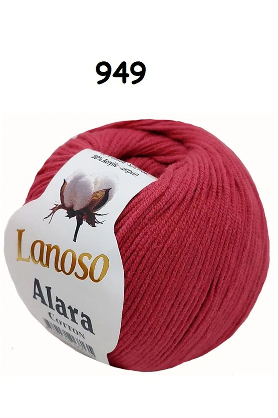 Lanoso Alara Punch & Amigurami İpi (50Gr)- Renk:949