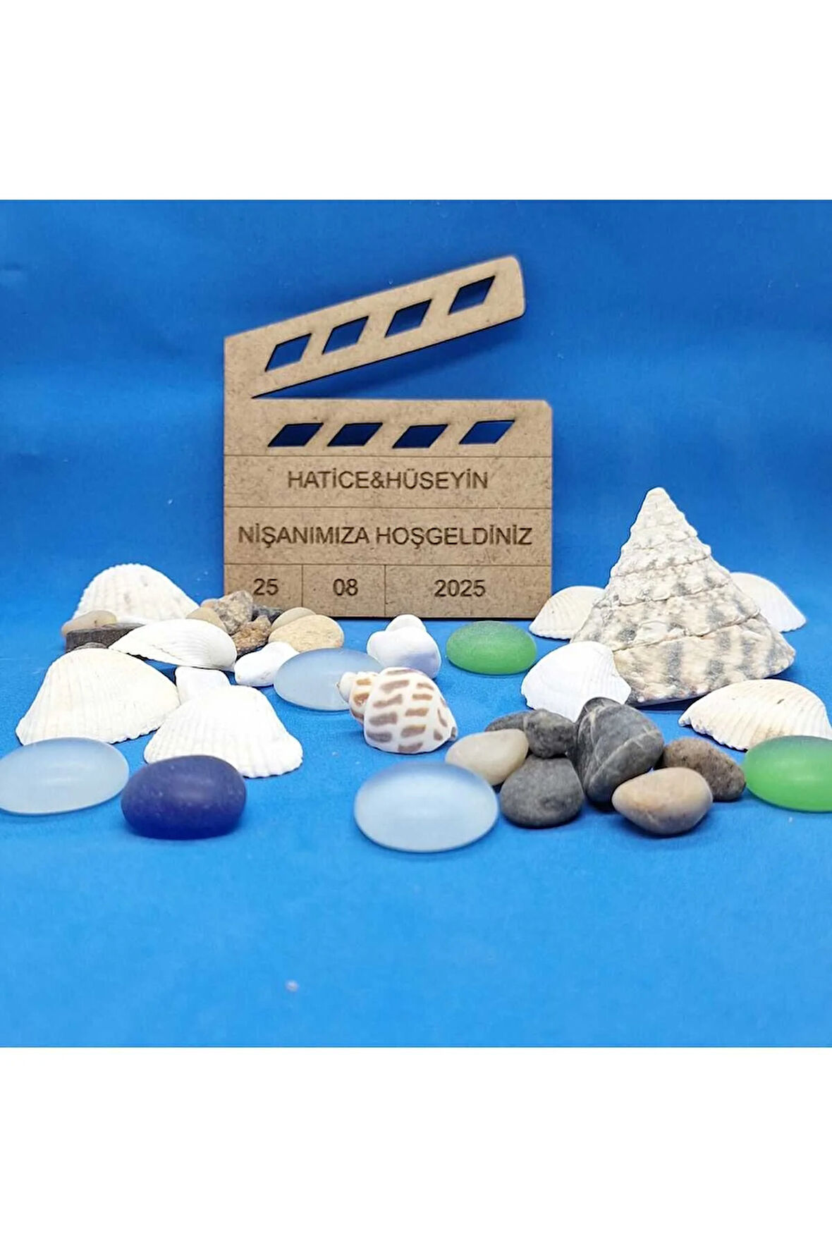 Kişiye Özel Doğal Ahşap Magnet  Etkinlik ve Organizasyon Hediyeliği 14