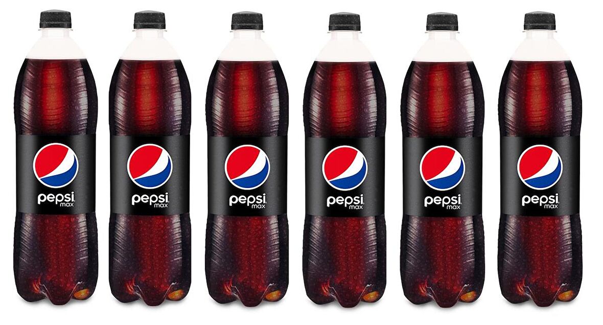 Pepsi Max Şekersiz Kola 1 Lt X 6 Adet