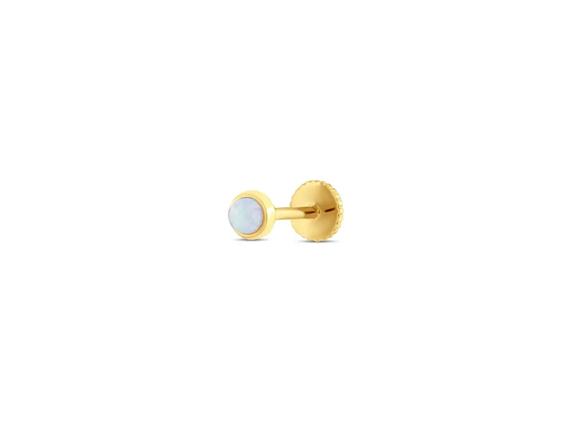 Opal Piercing-Tragus