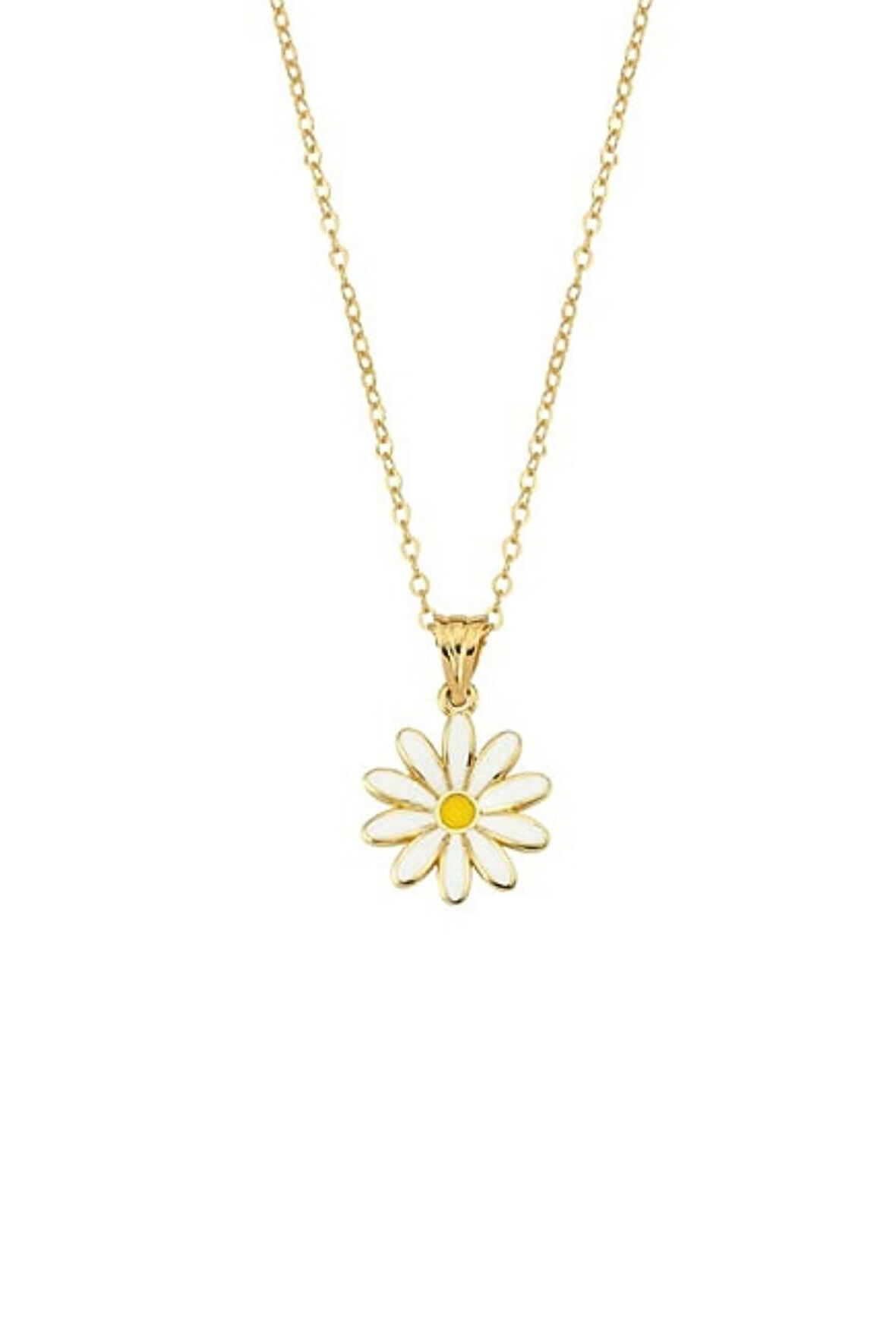 Papatya Altın Kolye