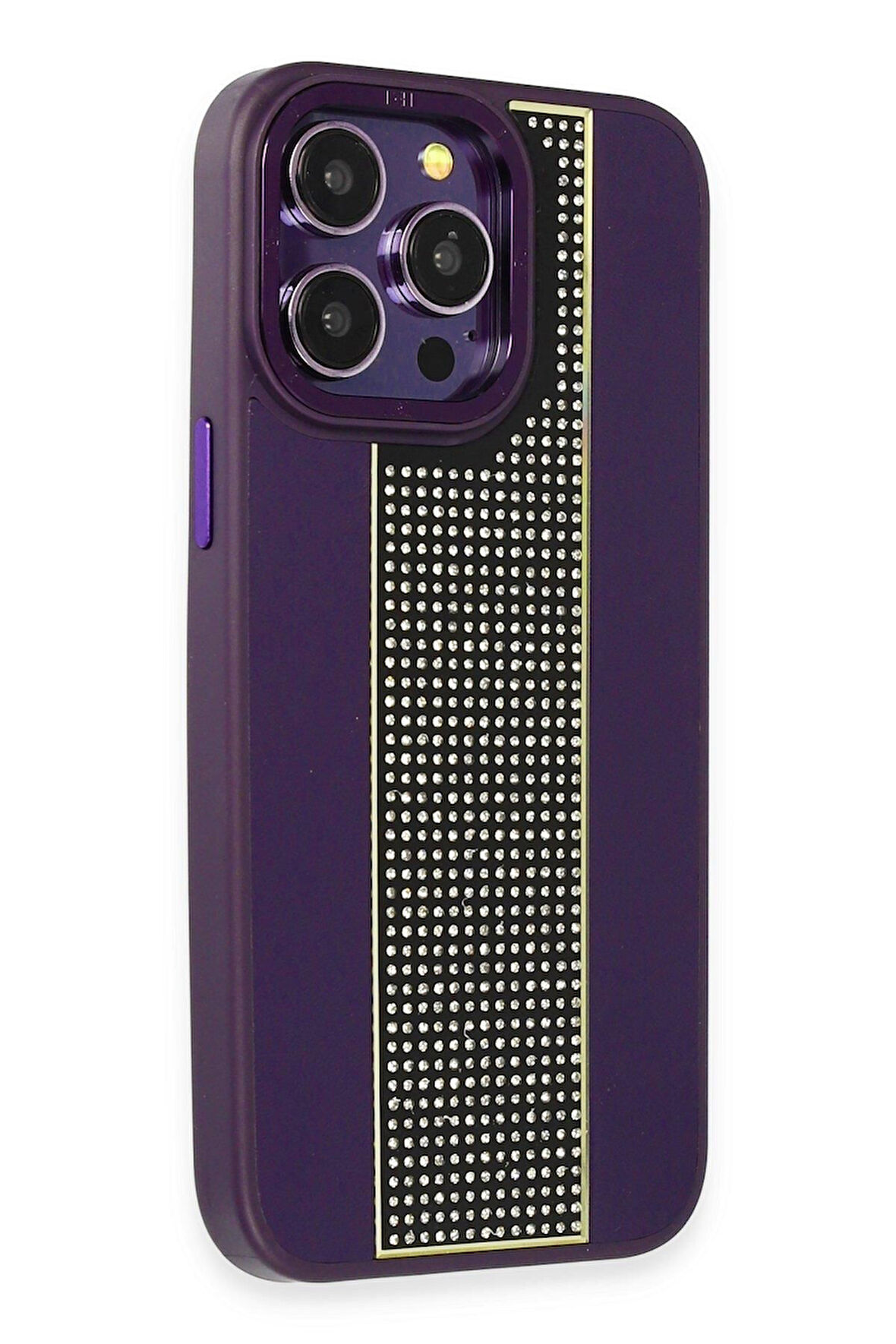 HDD Iphone 14 Pro Kılıf HBC-160 Almera Taşlı Kapak