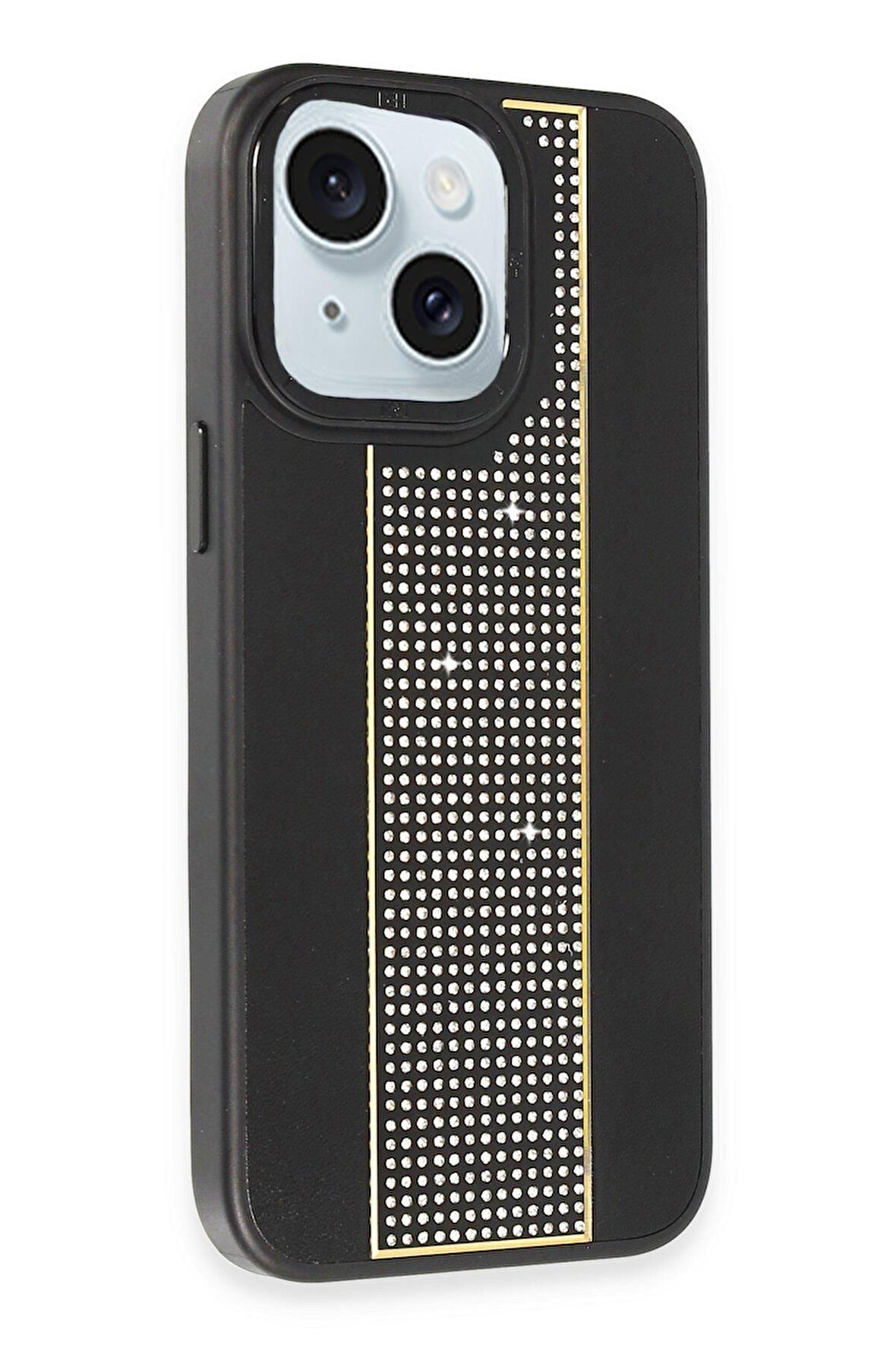 HDD Iphone 15 Kılıf HBC-160 Almera Taşlı Kapak