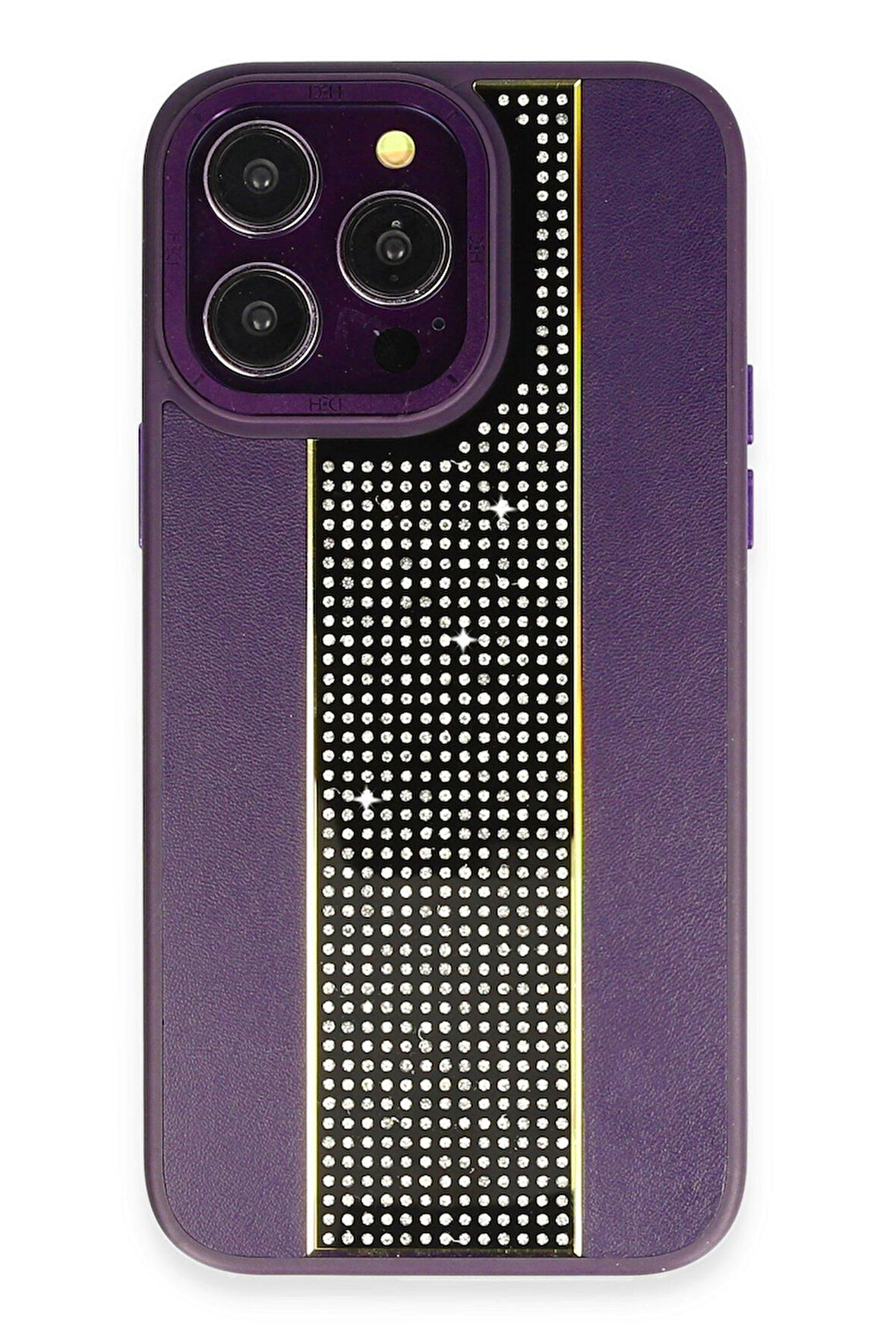 HDD Iphone 15 Pro Kılıf HBC-160 Almera Taşlı Kapak