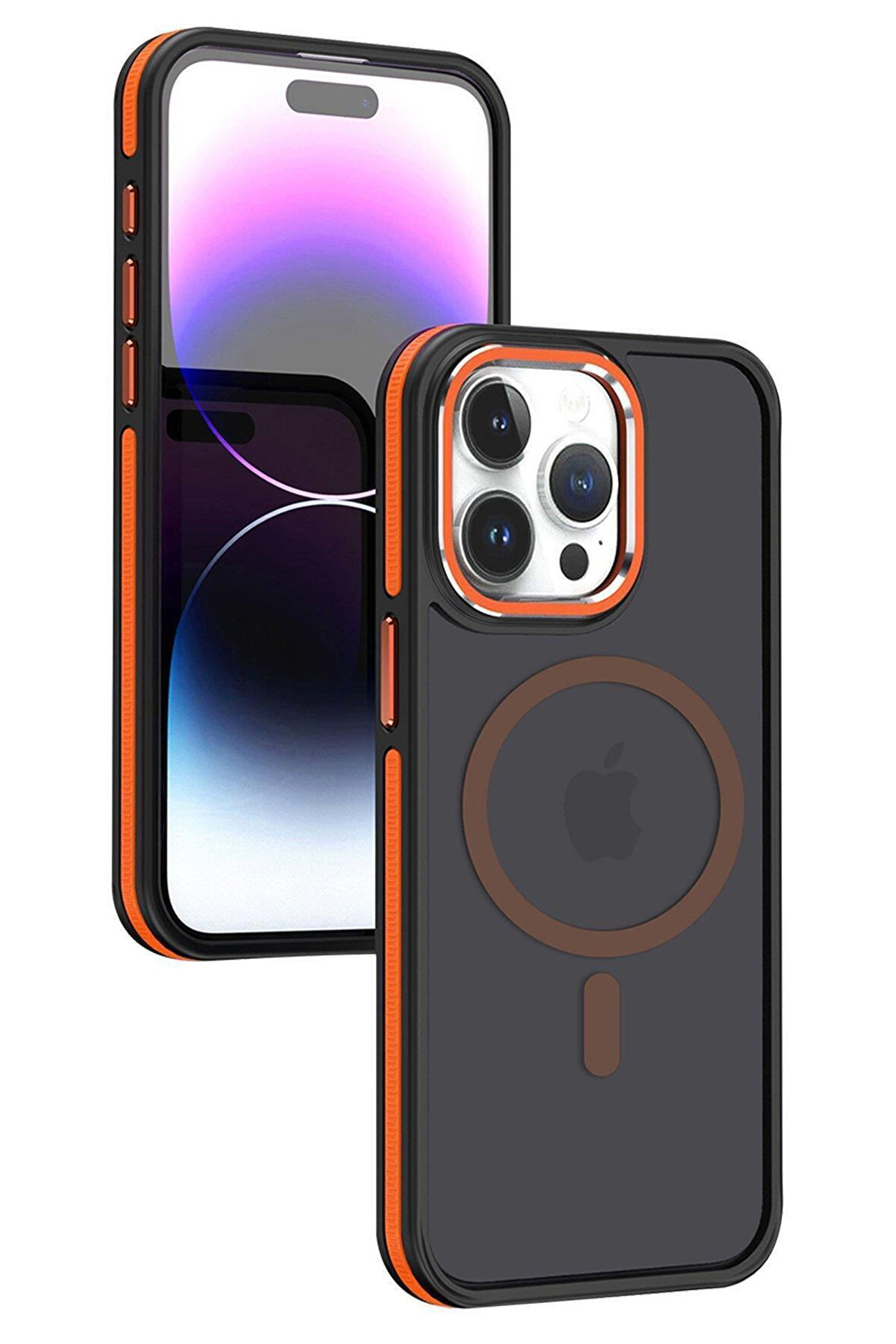 Iphone 15 Pro Winner Magsafe Kapak Kamera Koruyucu Hediyeli