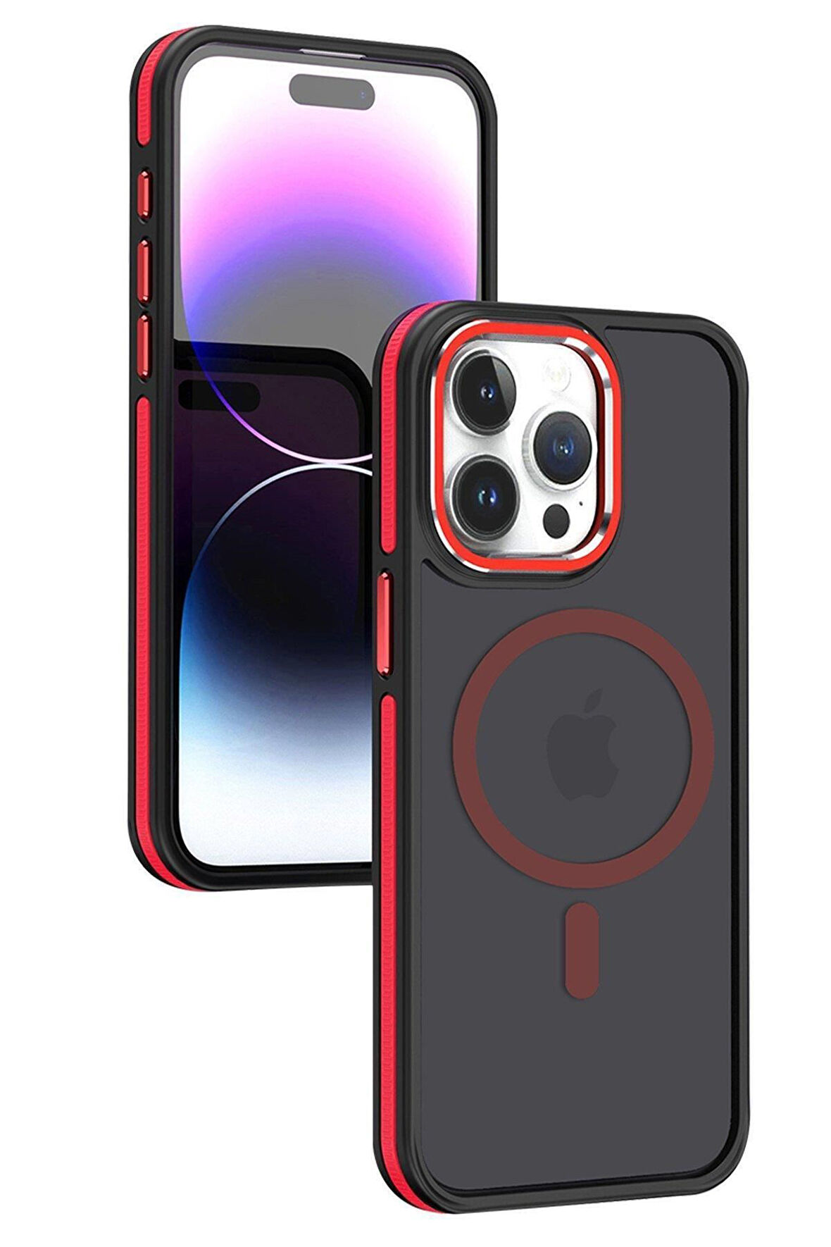 Iphone 15 Pro Max Winner Magsafe Kapak Kamera Koruyucu Hediyeli